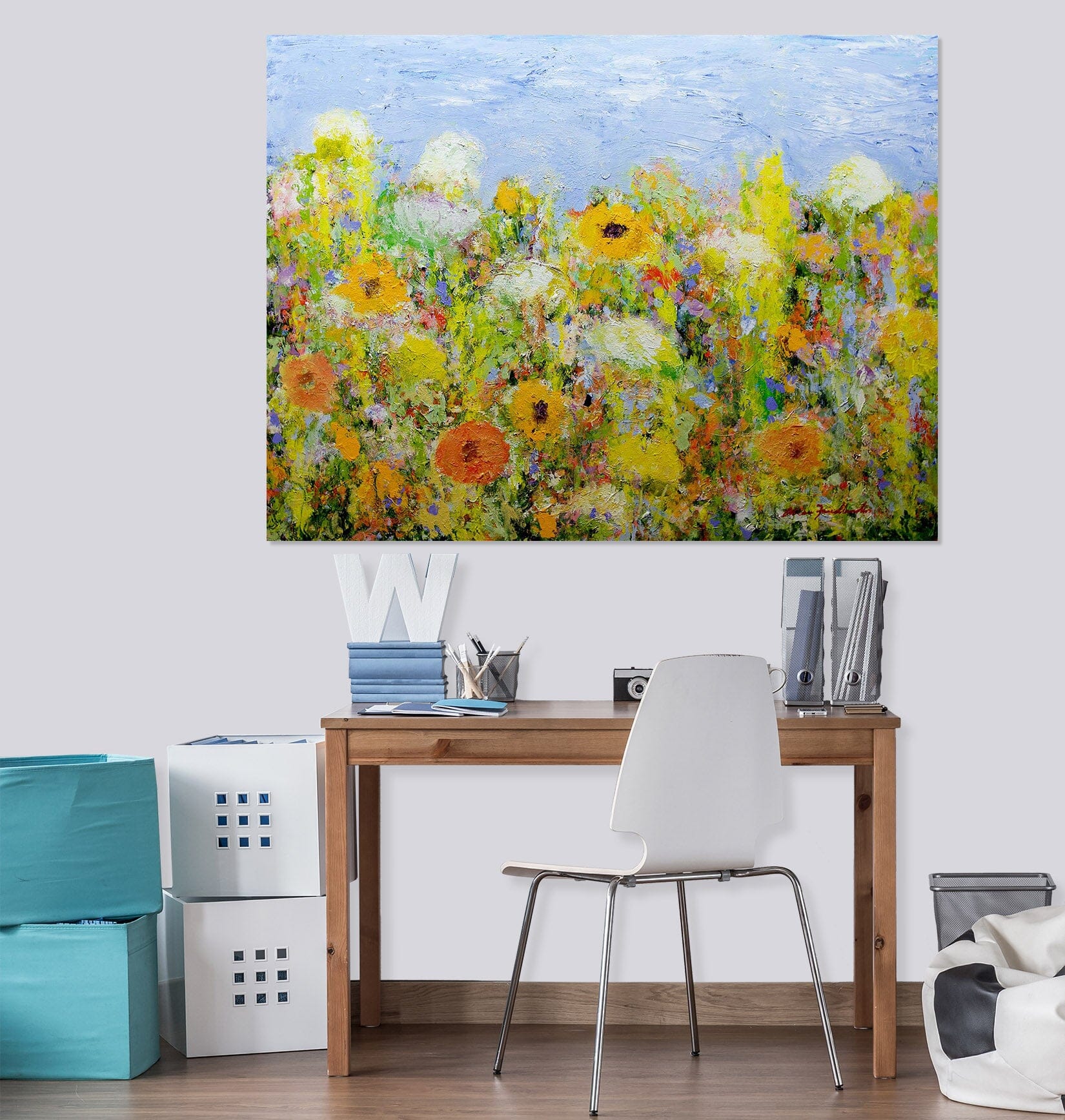 3D Wildflower Valley 257 Allan P. Friedlander Wall Sticker Wallpaper AJ Wallpaper 2 