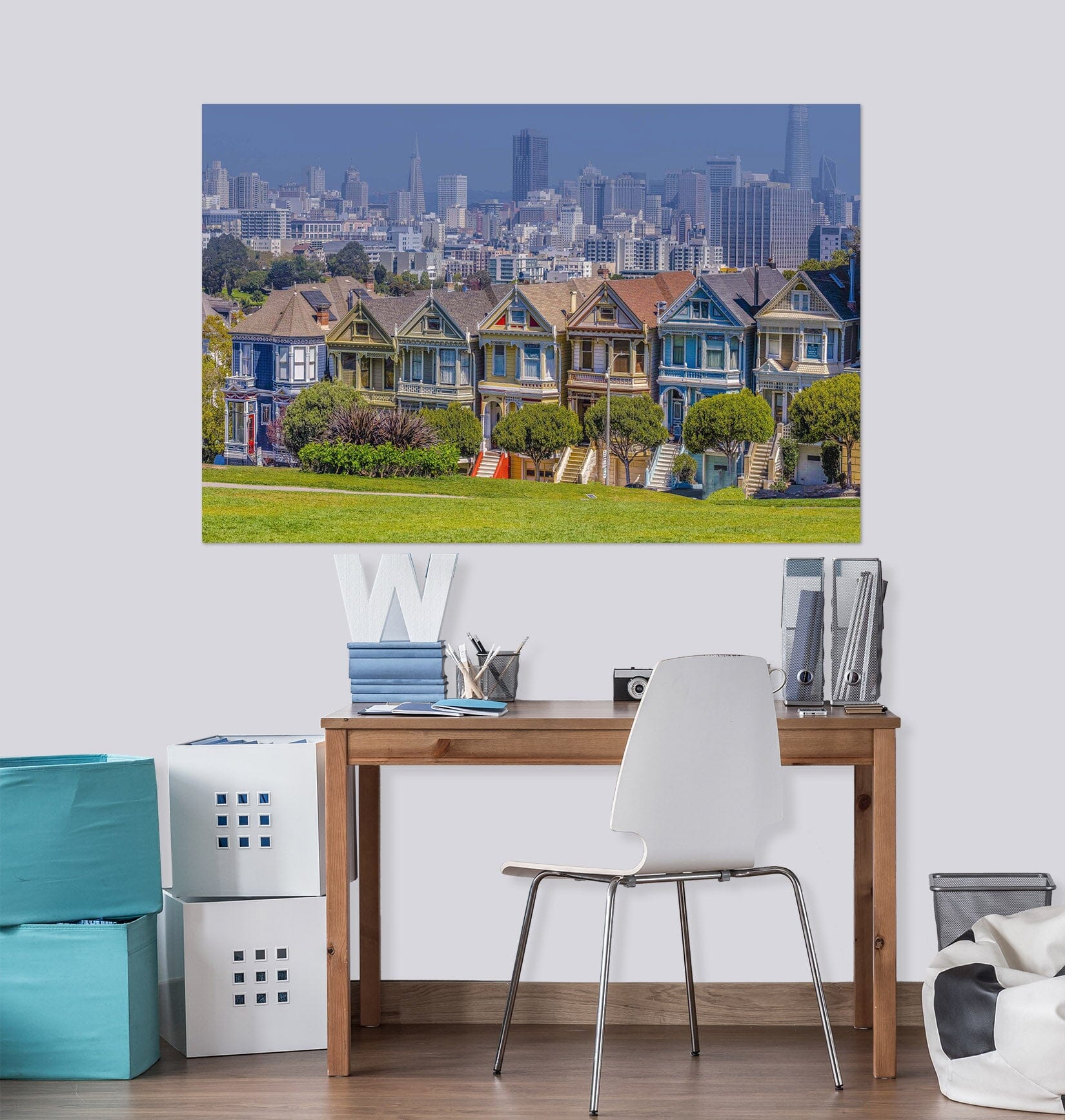 3D Steppe Village 198 Marco Carmassi Wall Sticker Wallpaper AJ Wallpaper 2 