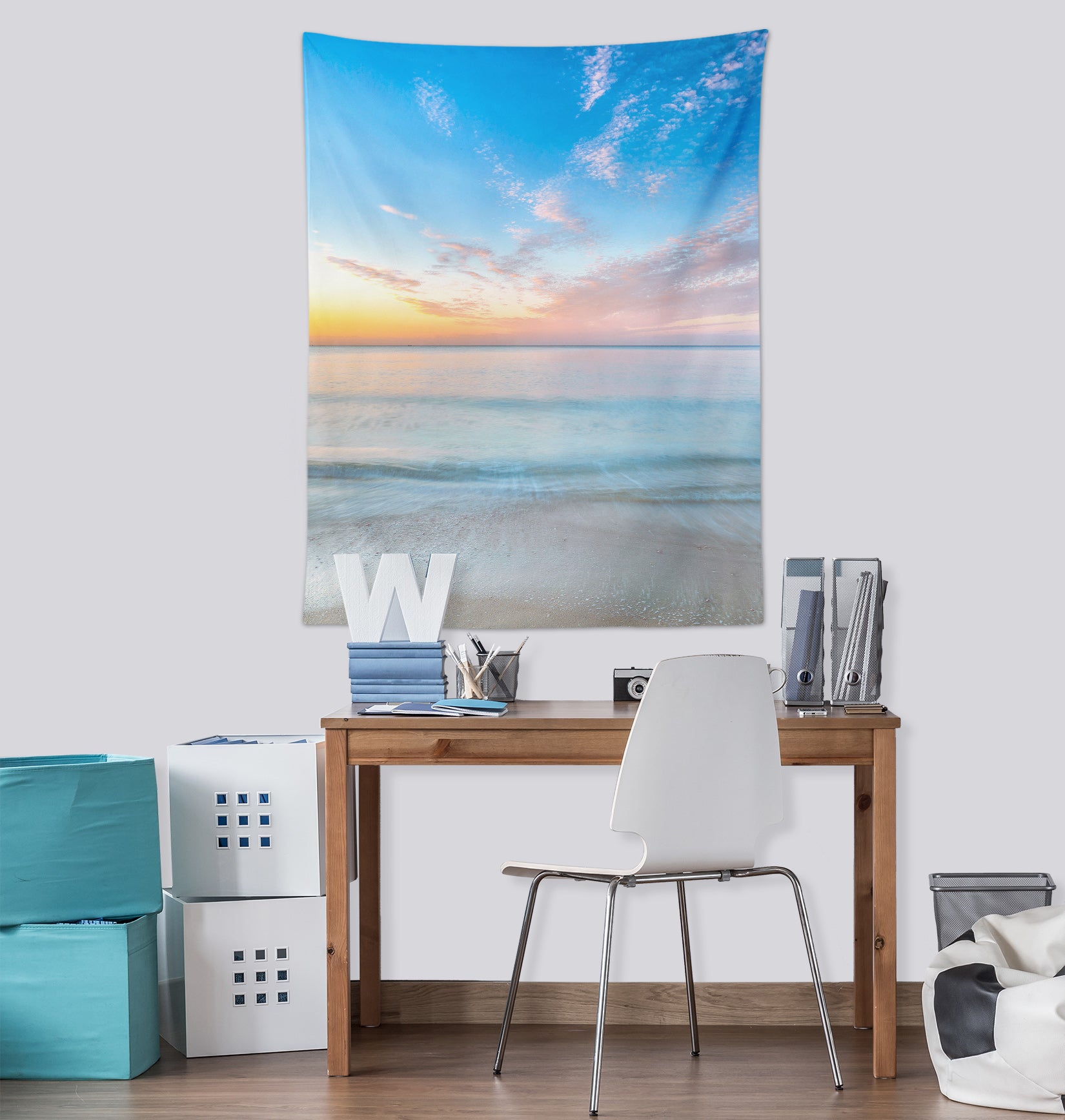 3D Sea Sky 116178 Assaf Frank Tapestry Hanging Cloth Hang