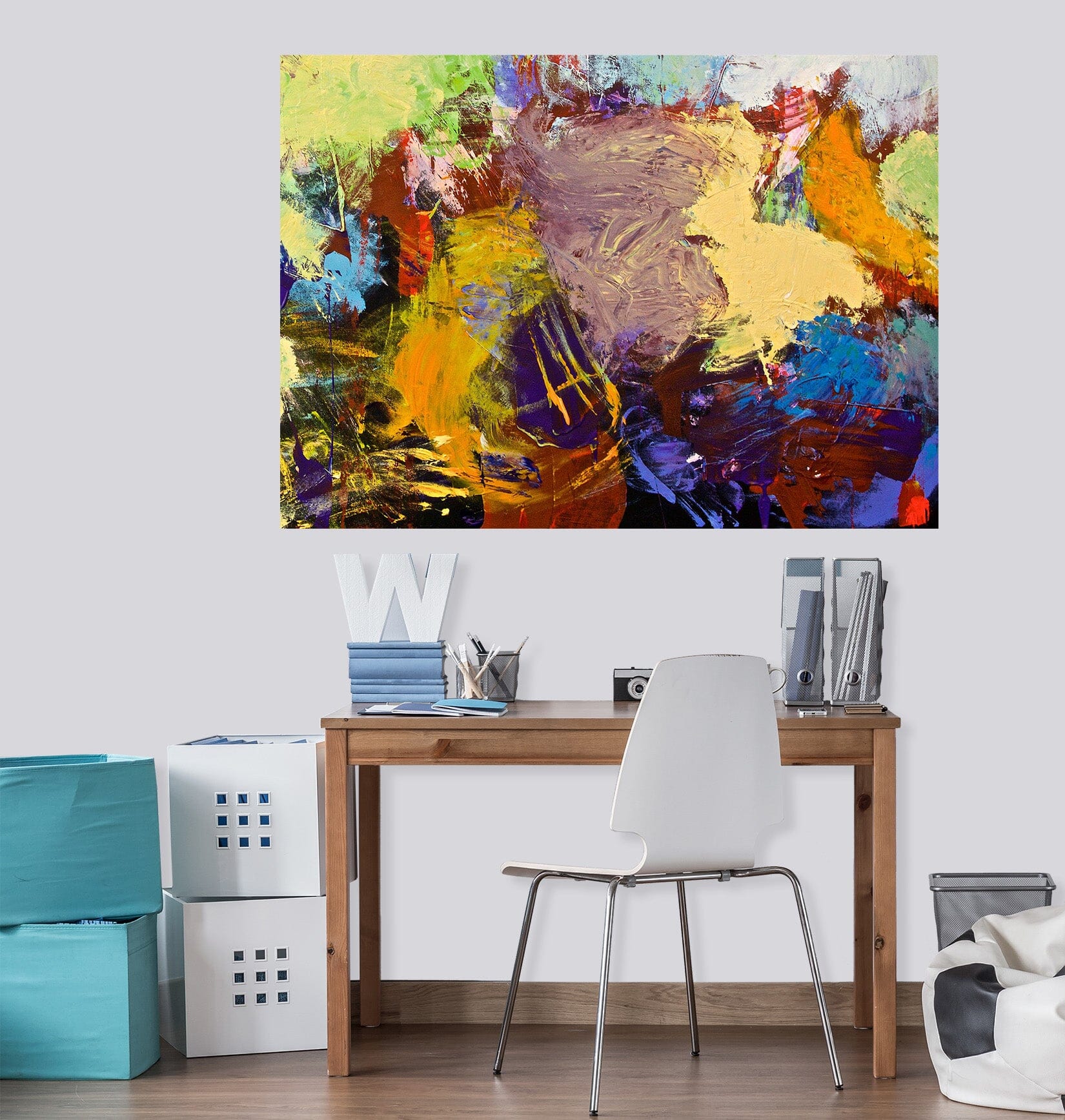 3D Painted Fireworks 015 Allan P. Friedlander Wall Sticker Wallpaper AJ Wallpaper 2 