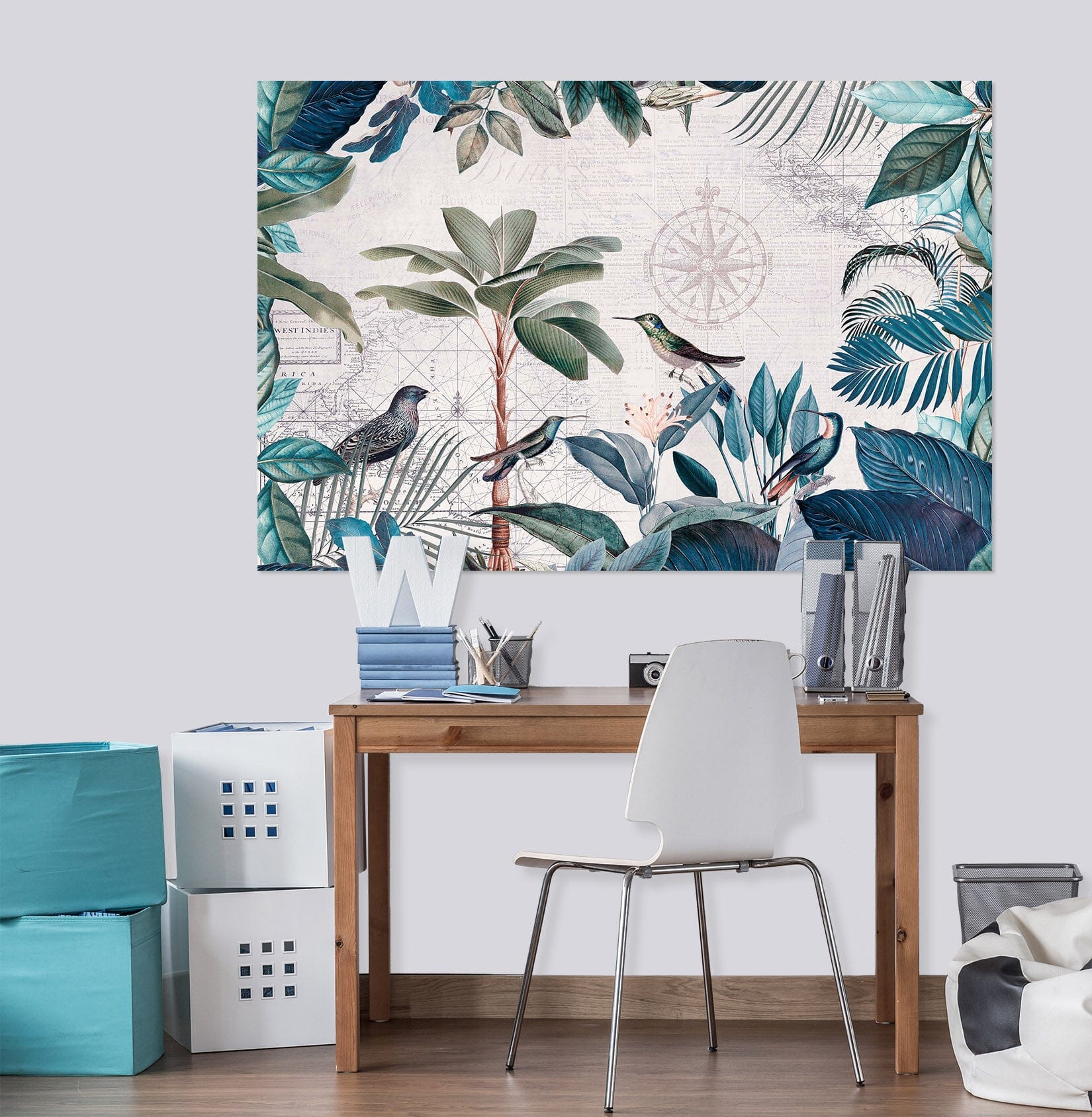 3D Bird Family 120 Andrea haase Wall Sticker Wallpaper AJ Wallpaper 2 