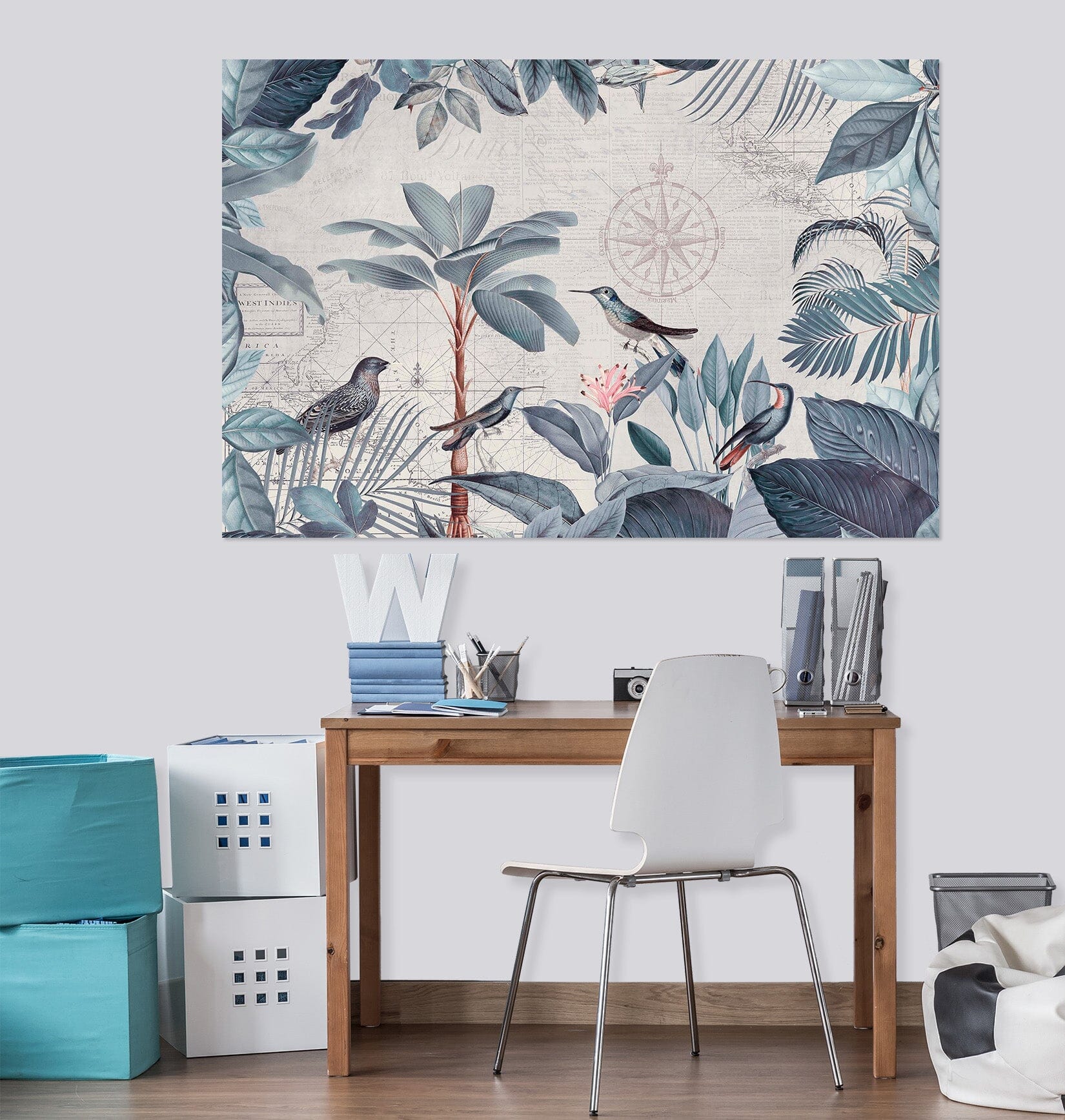 3D Bird Family 119 Andrea haase Wall Sticker Wallpaper AJ Wallpaper 2 