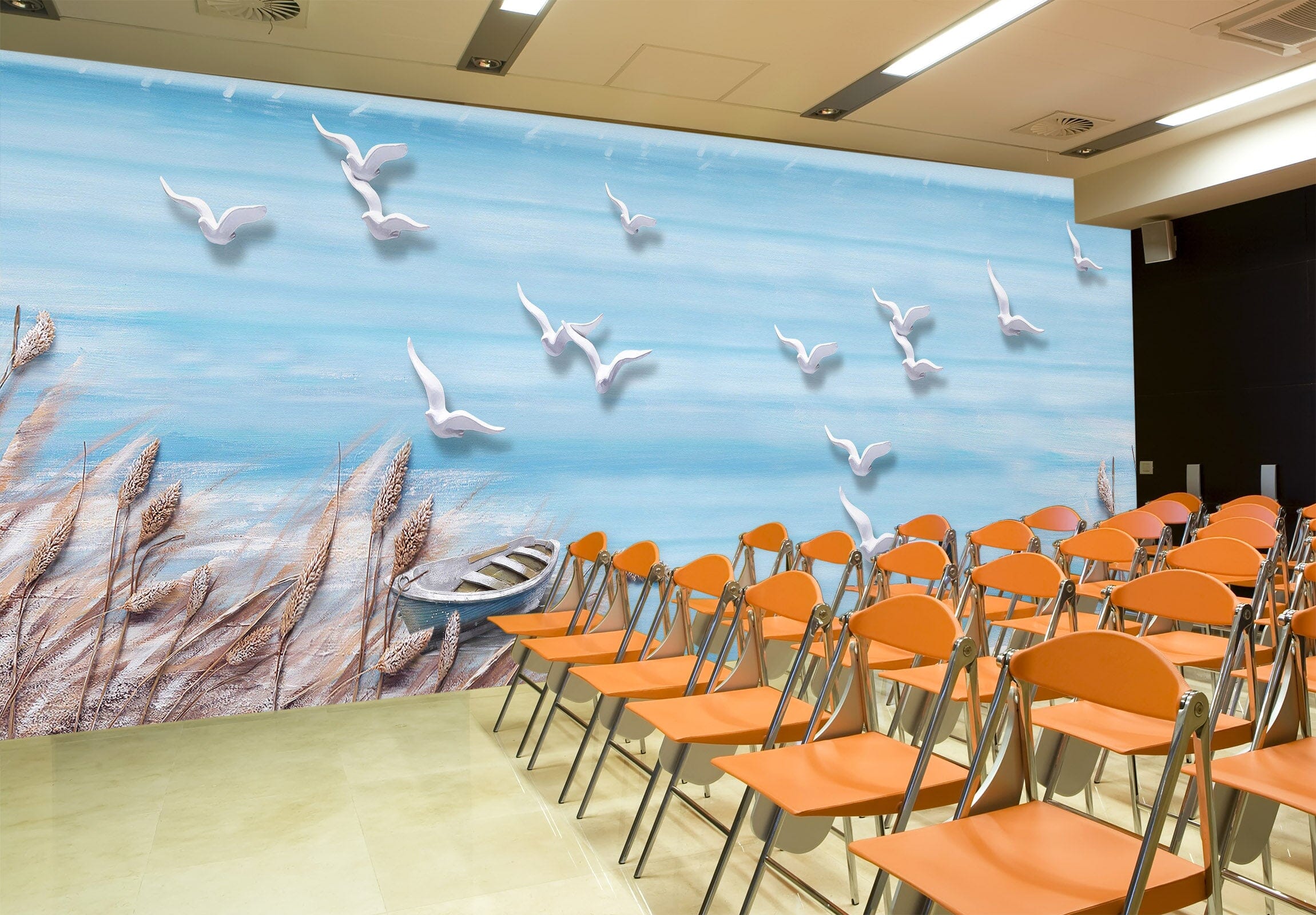 3D Flying Bird 3005 Wall Murals Wallpaper AJ Wallpaper 2 