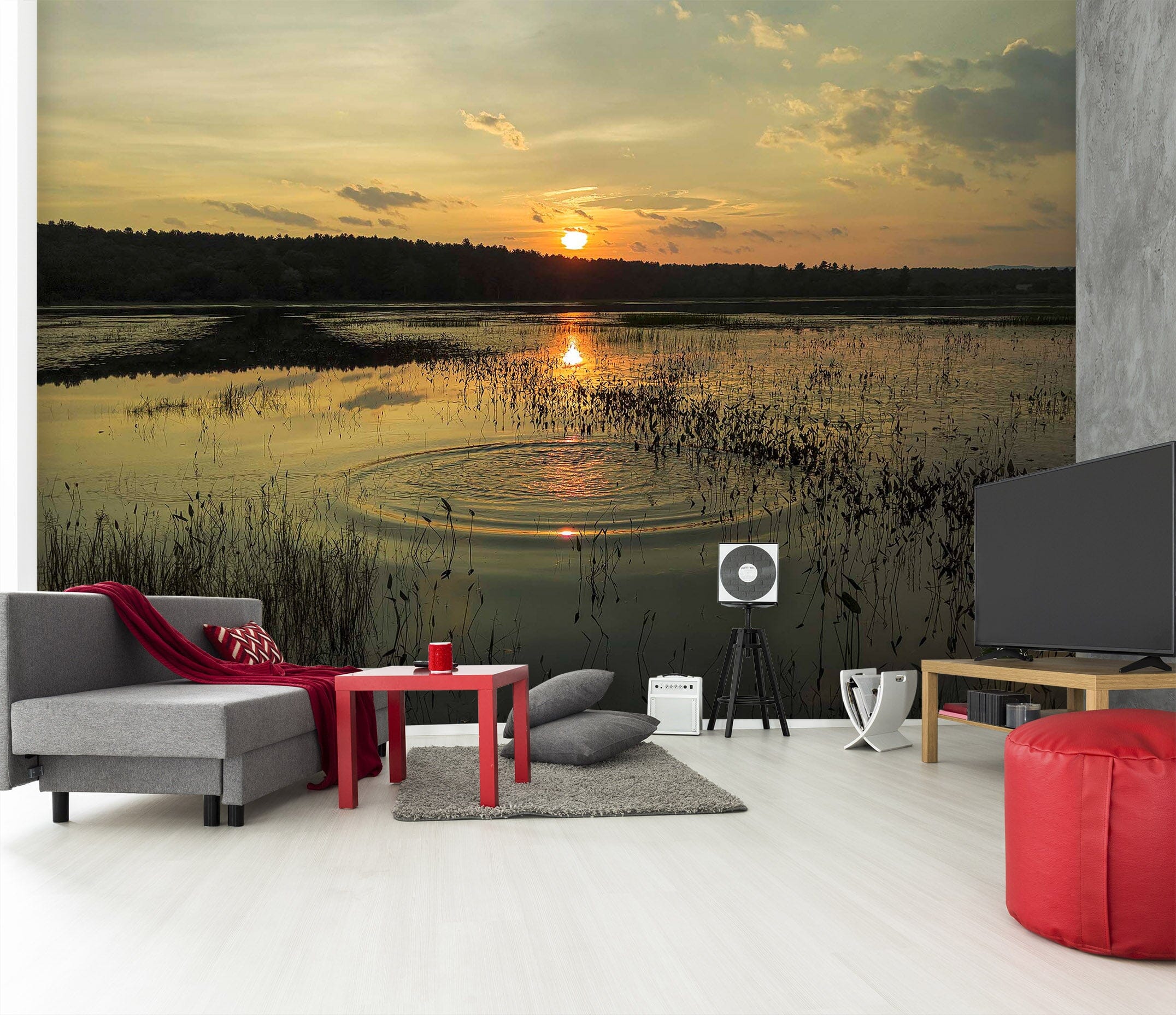 3D Sunset Steppe 109 Jerry LoFaro Wall Mural Wall Murals Wallpaper AJ Wallpaper 2 