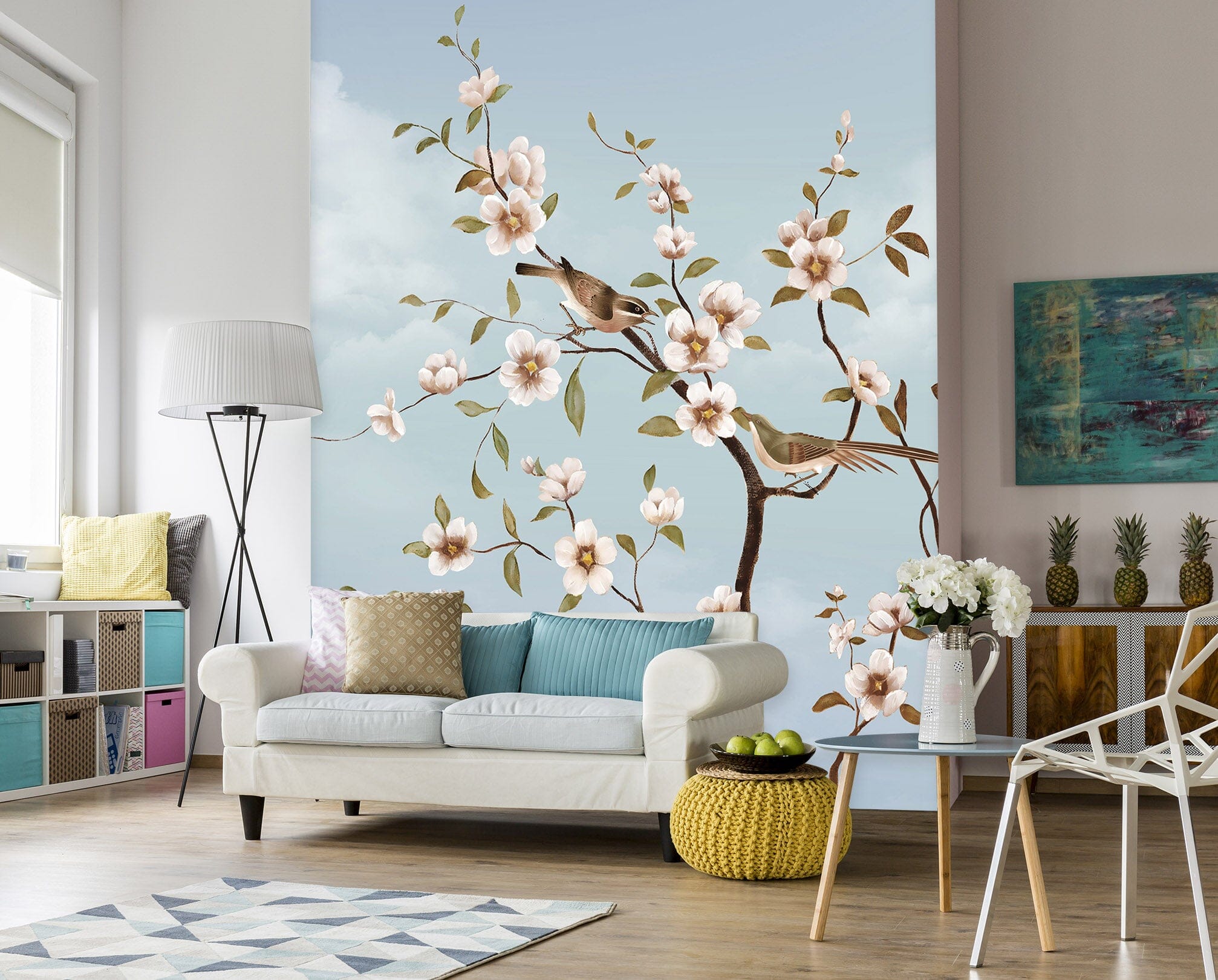 3D Spring Flowers 1809 Wall Murals Wallpaper AJ Wallpaper 2 