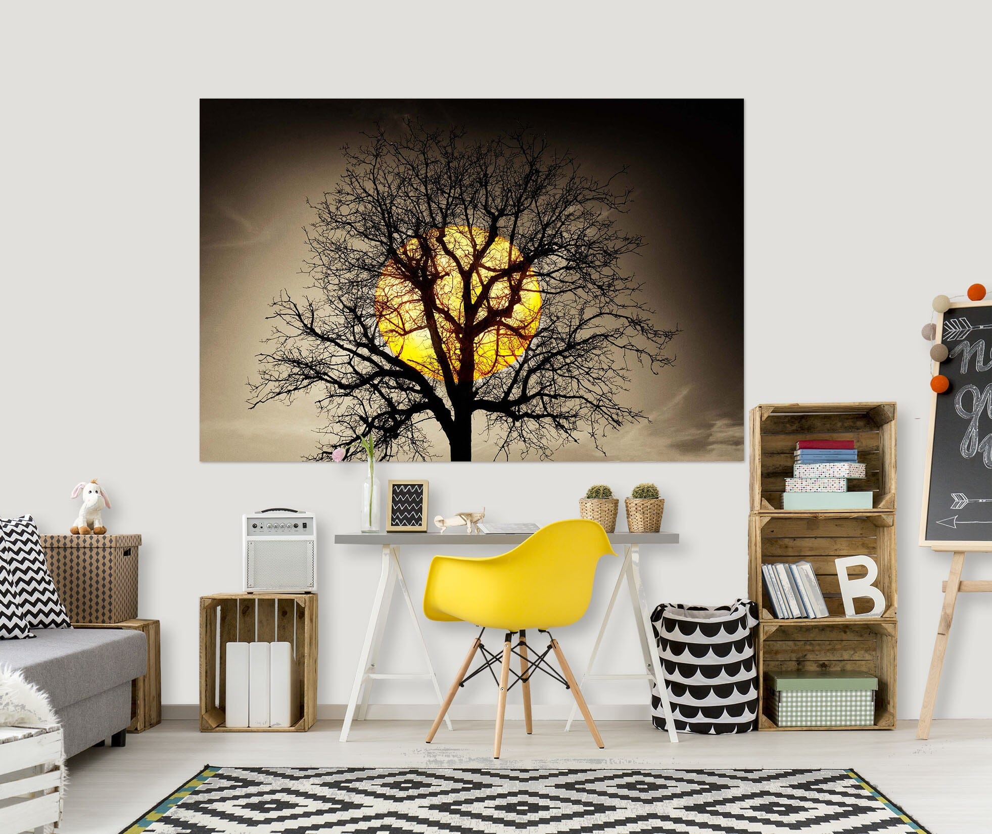 3D Dead Tree 205 Marco Carmassi Wall Sticker Wallpaper AJ Wallpaper 2 