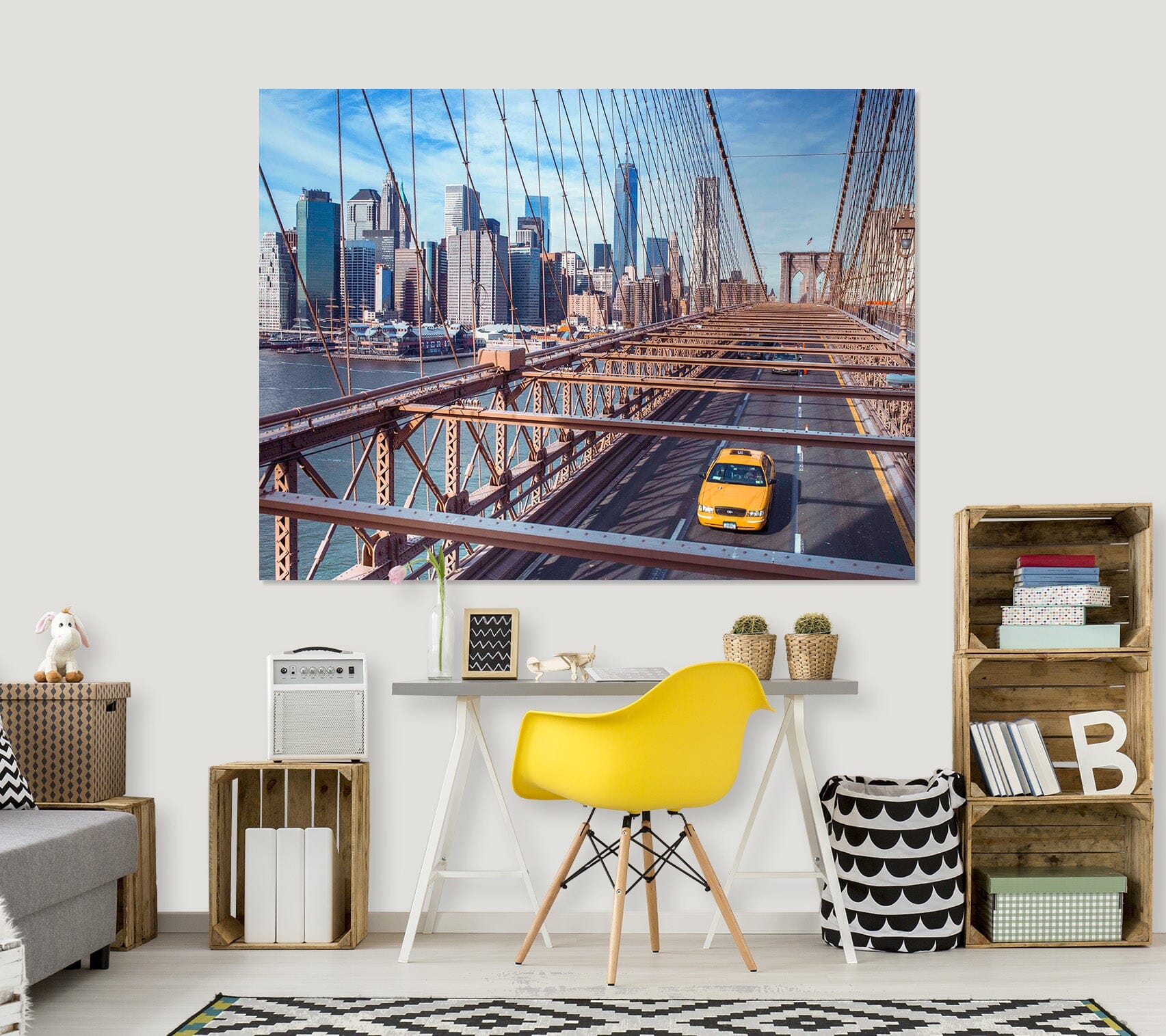 3D Sea Bridge 029 Assaf Frank Wall Sticker Wallpaper AJ Wallpaper 2 