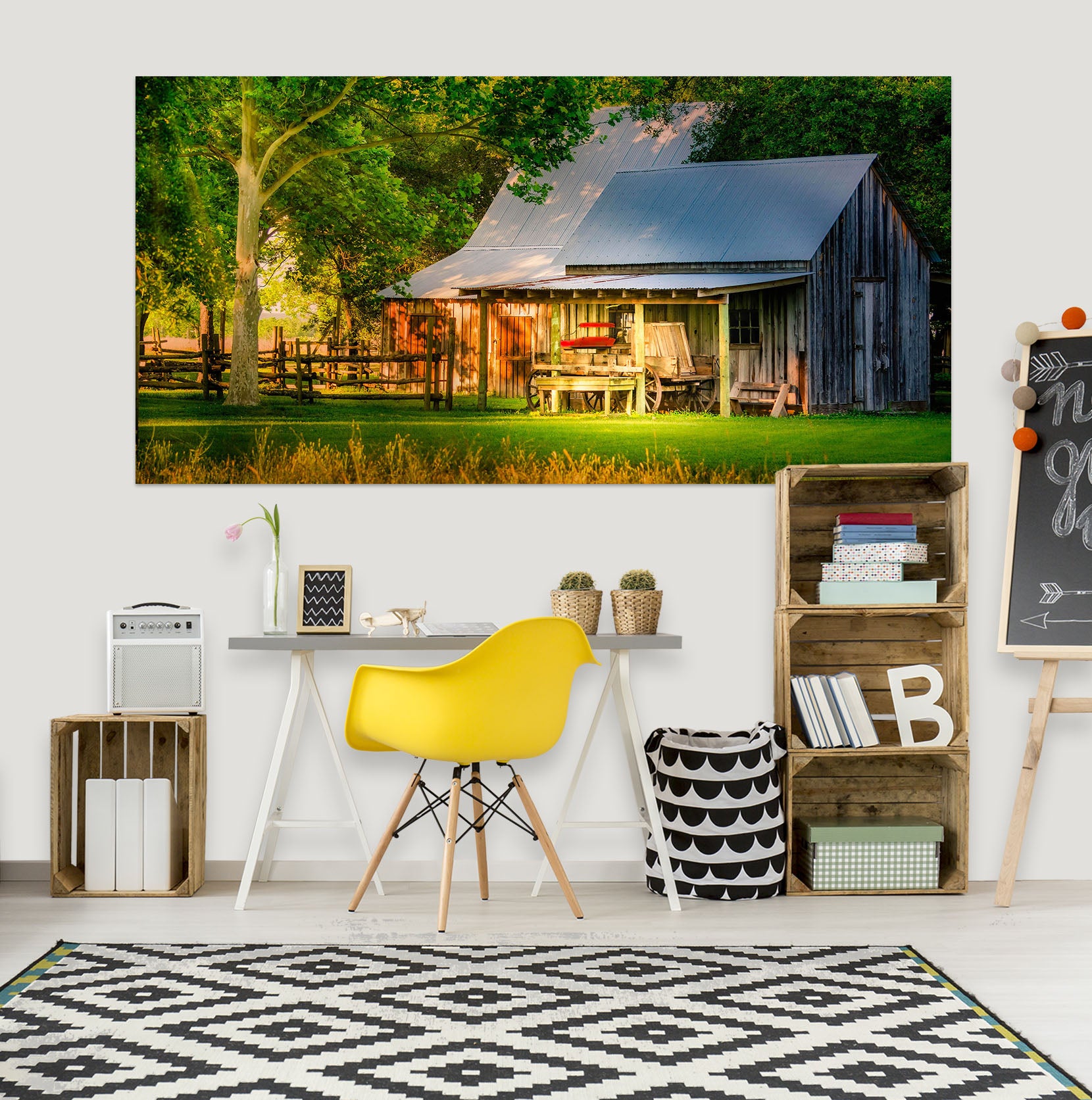 3D Lawn House 4035 Beth Sheridan Wall Sticker