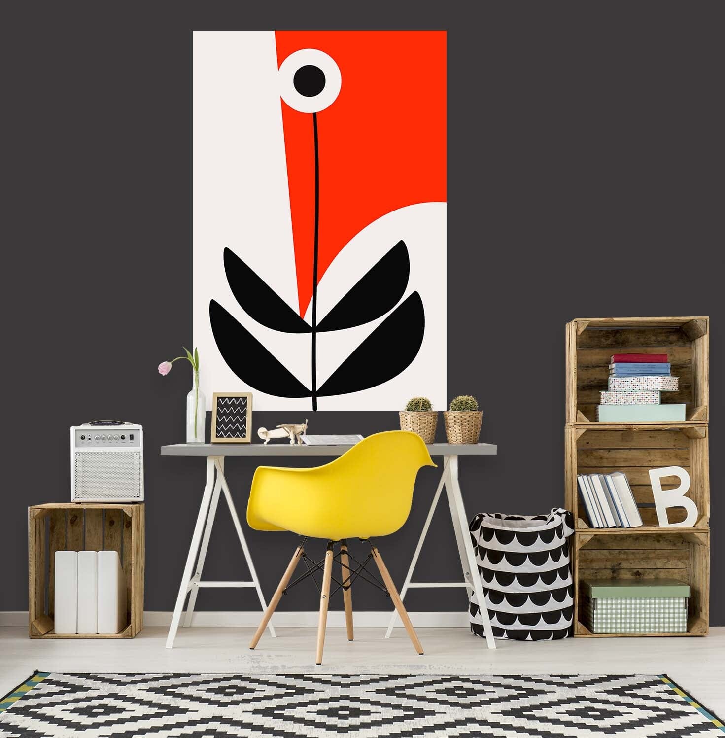 3D Leaves Pattern 144 Boris Draschoff Wall Sticker Wallpaper AJ Wallpaper 2 