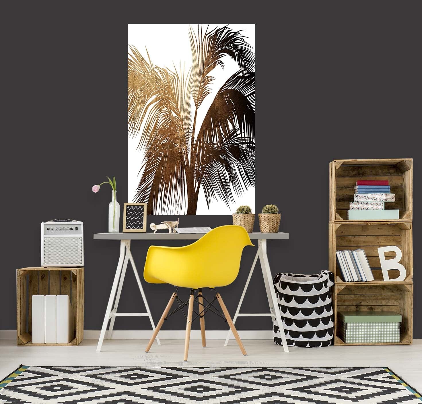 3D Sunshine Tree 218 Boris Draschoff Wall Sticker Wallpaper AJ Wallpaper 2 