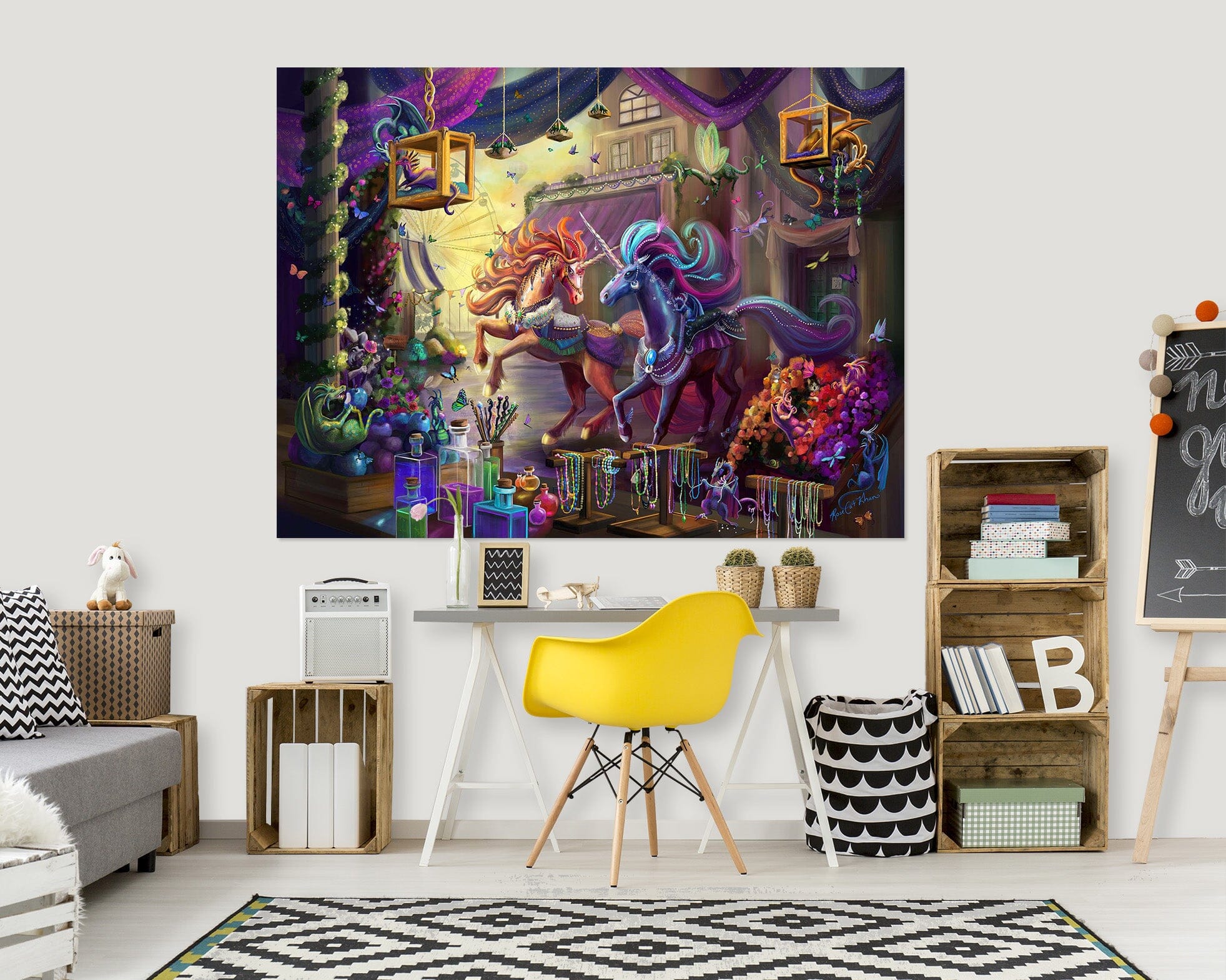 3D War Horse 117 Rose Catherine Khan Wall Sticker Wallpaper AJ Wallpaper 2 