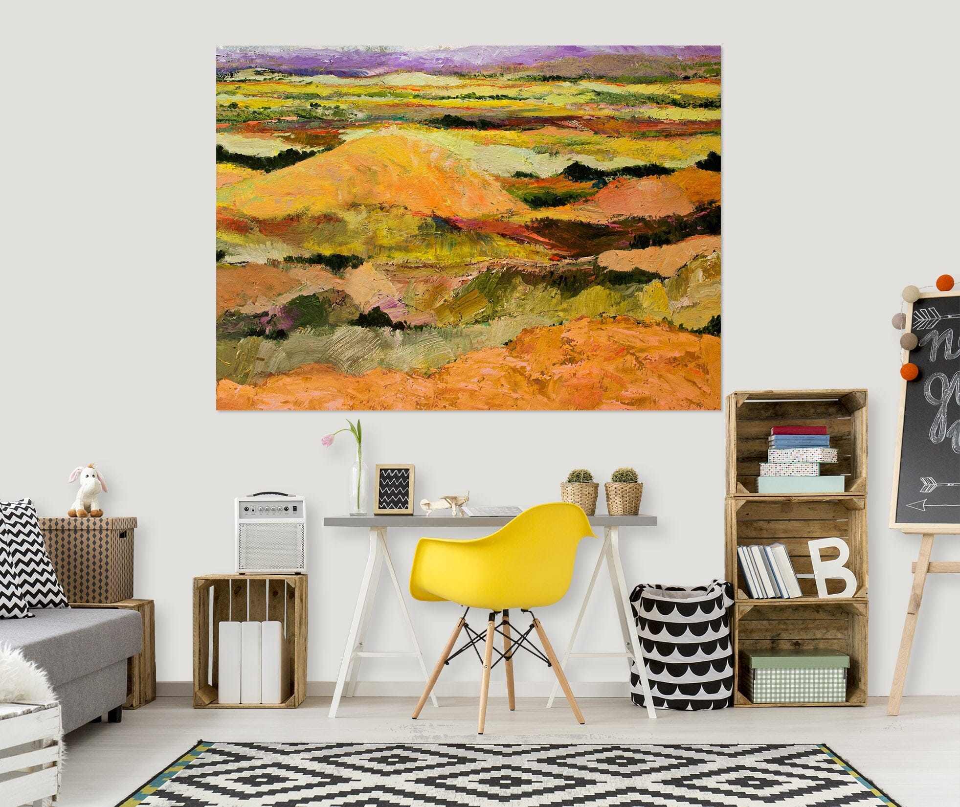 3D Summer Field 010 Allan P. Friedlander Wall Sticker Wallpaper AJ Wallpaper 2 