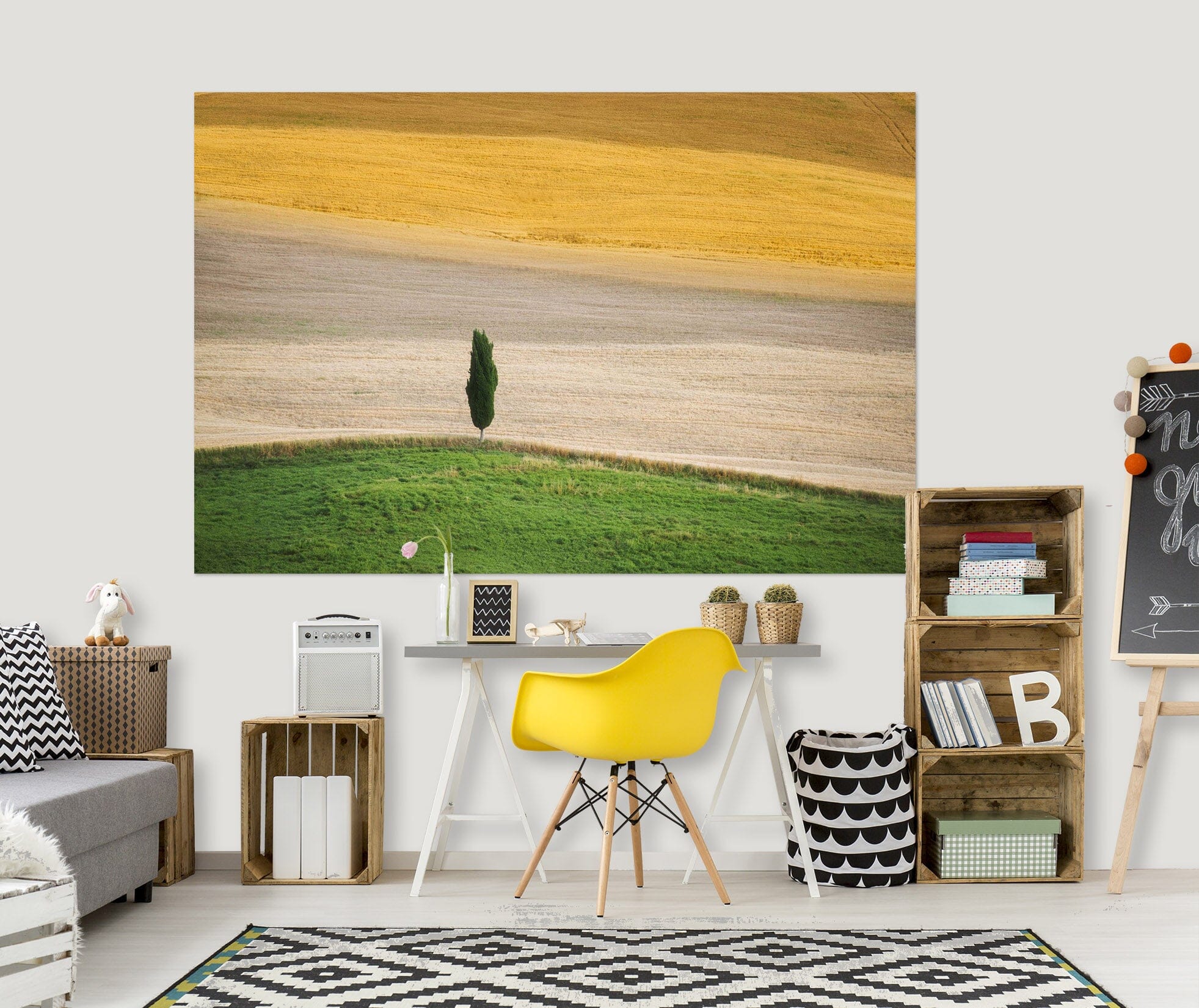 3D Desert Tree 192 Marco Carmassi Wall Sticker Wallpaper AJ Wallpaper 2 