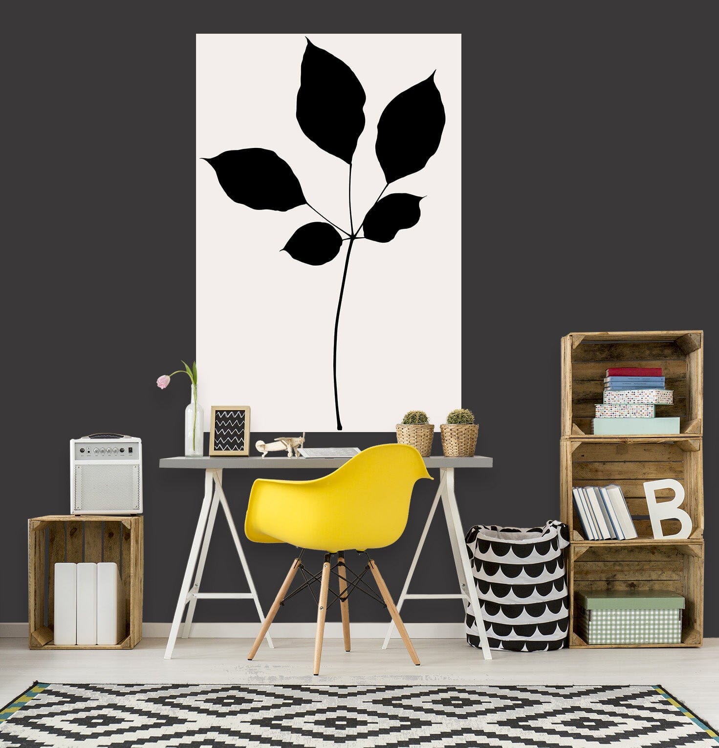 3D Tree Branch Leaves 180 Boris Draschoff Wall Sticker Wallpaper AJ Wallpaper 2 