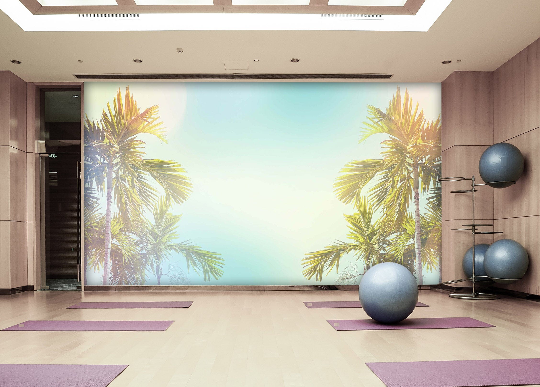 3D Coconut Tree 274 Wall Murals Wallpaper AJ Wallpaper 2 