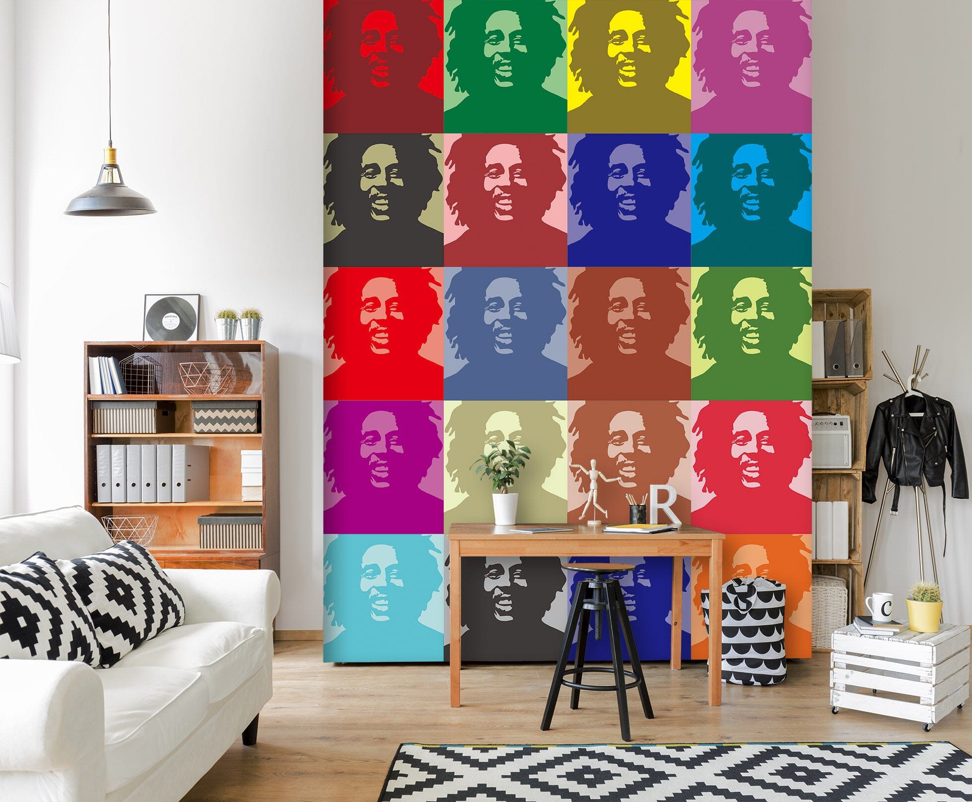 3D Color Avatar 046 Wall Murals Wallpaper AJ Wallpaper 2 