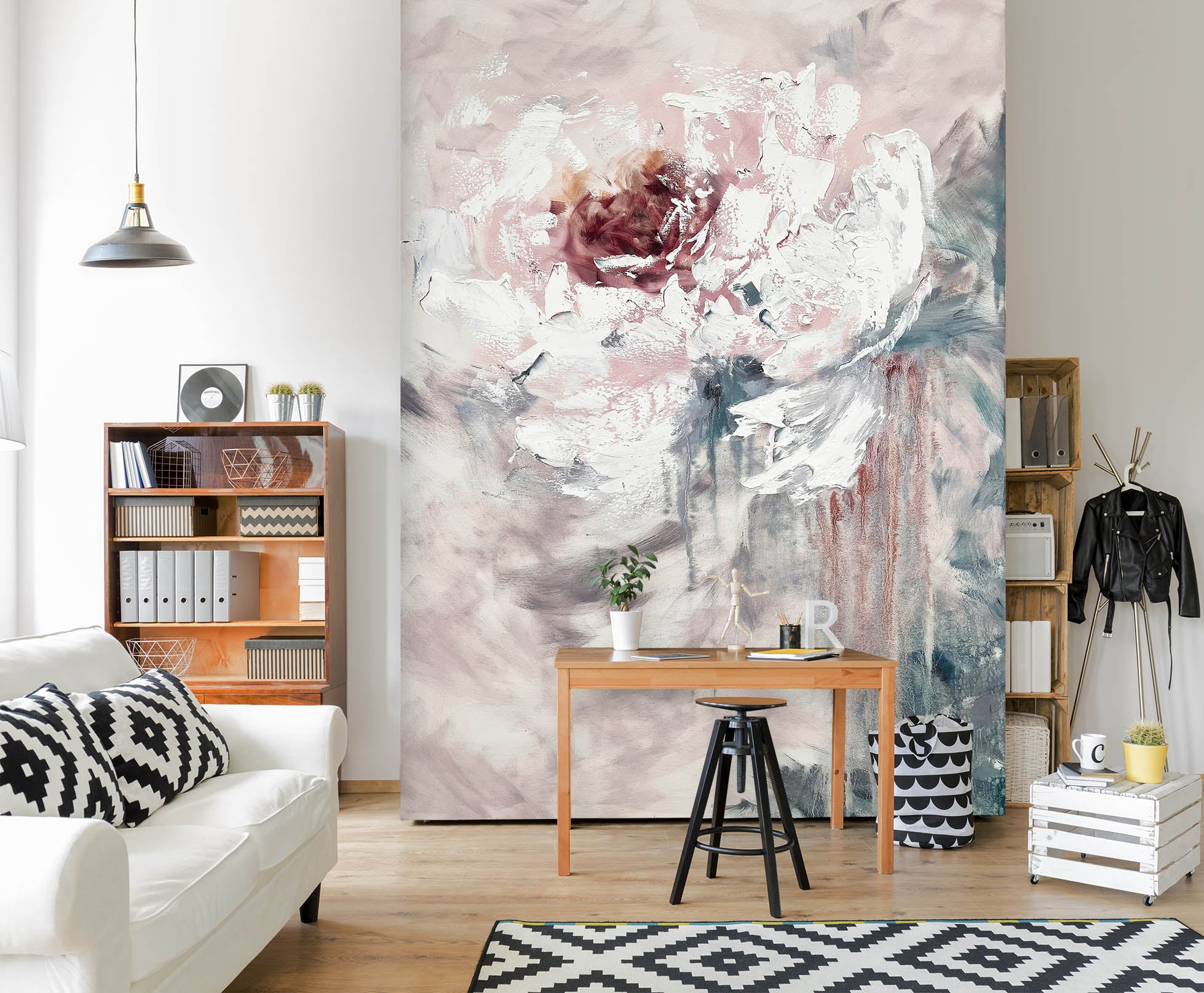 3D Painted Art Flower 3121 Skromova Marina Wall Mural Wall Murals