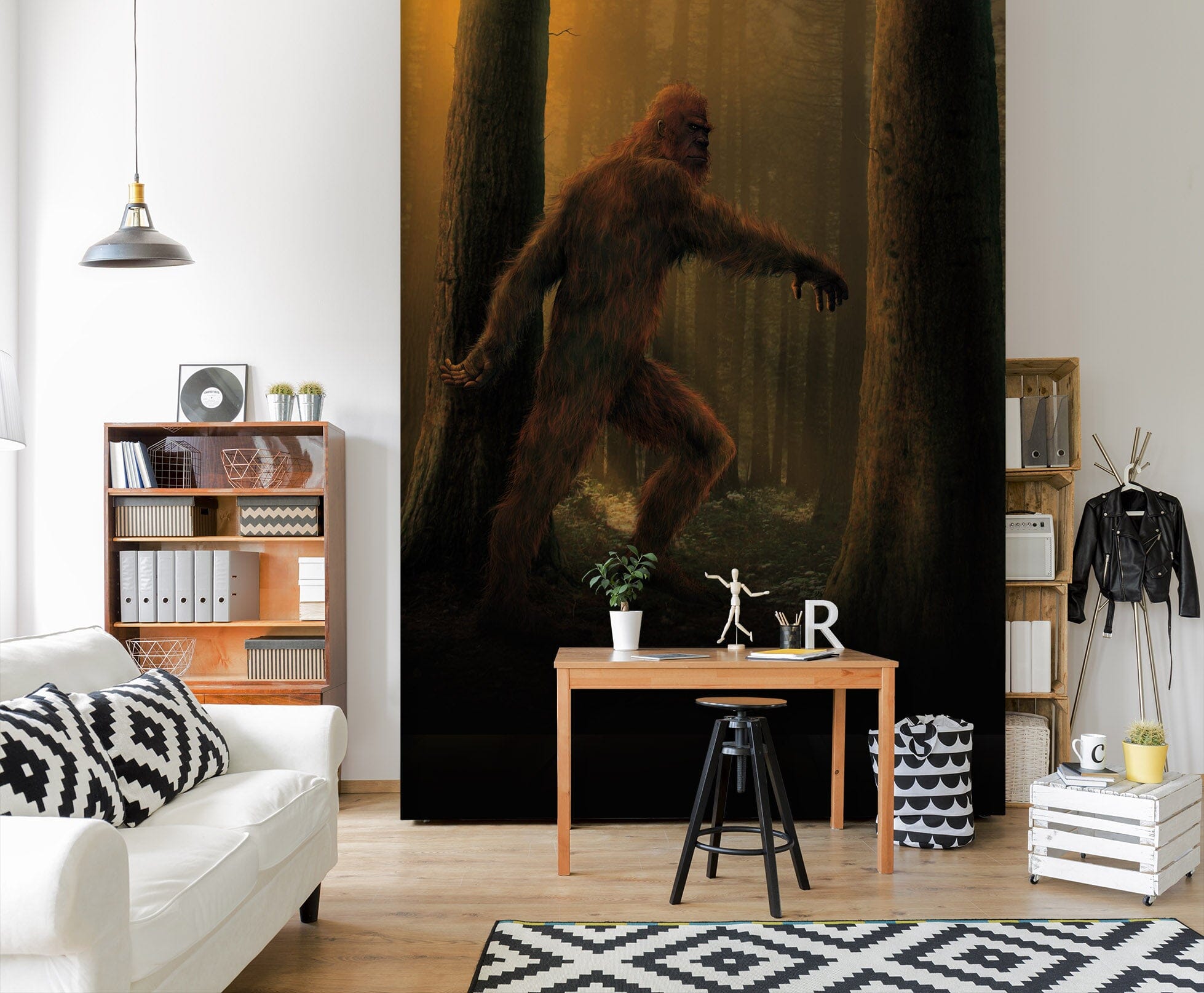 3D Scientist Forest 1410 Wall Murals Exclusive Designer Vincent Wallpaper AJ Wallpaper 2 