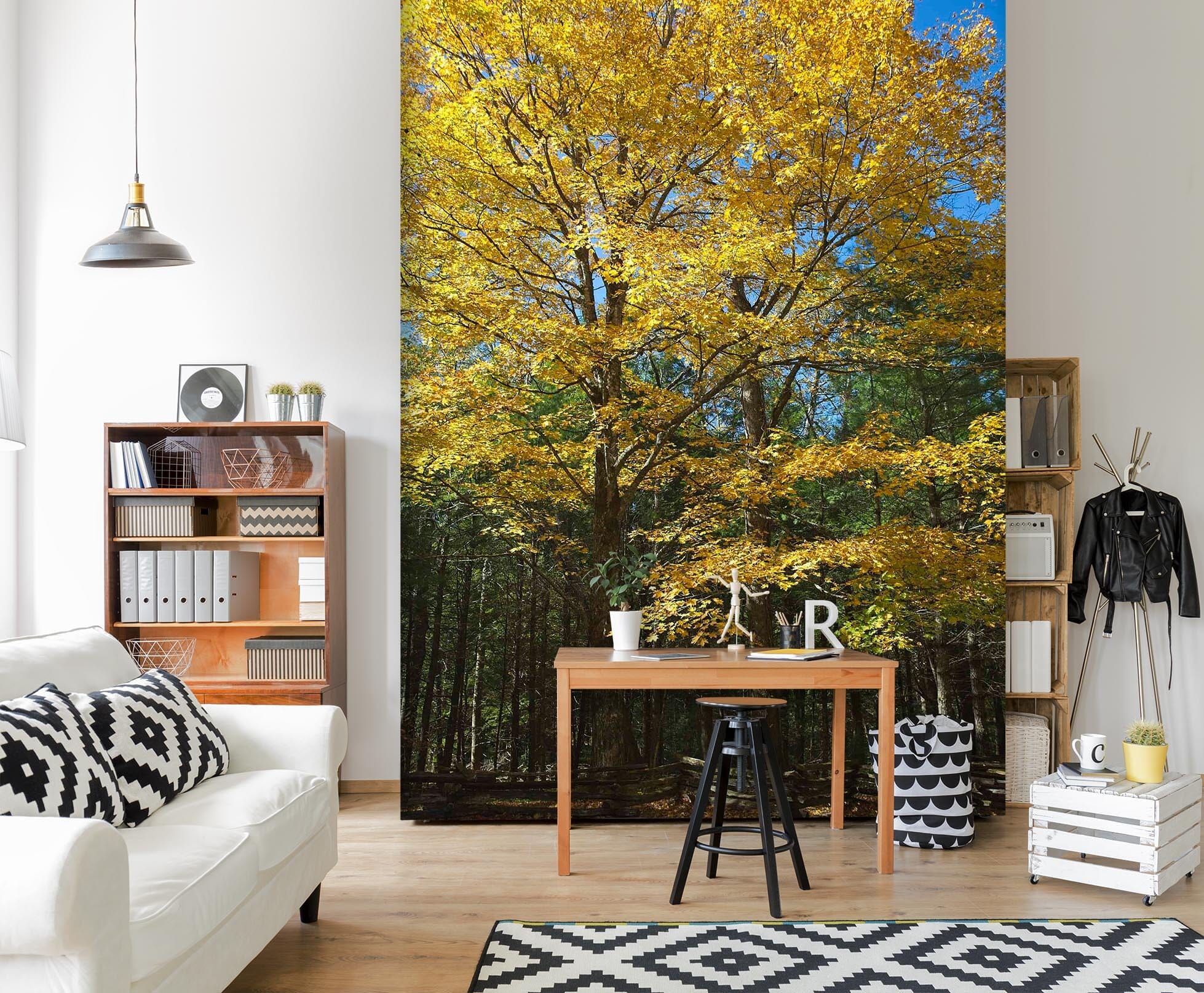 3D Sunny Forest 1401 Kathy Barefield Wall Mural Wall Murals Wallpaper AJ Wallpaper 2 