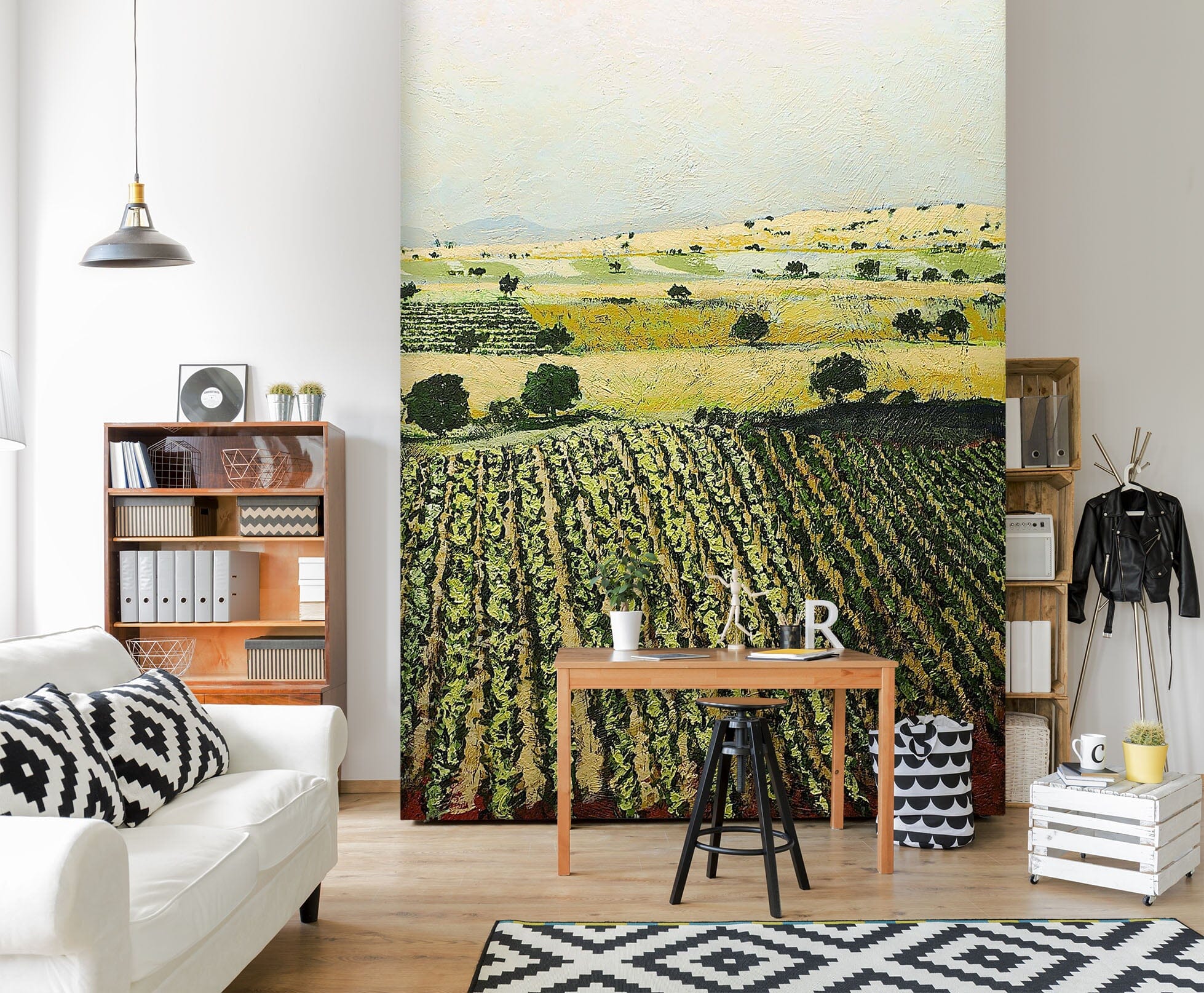 3D Golden Field 253 Allan P. Friedlander Wall Mural Wall Murals Wallpaper AJ Wallpaper 2 