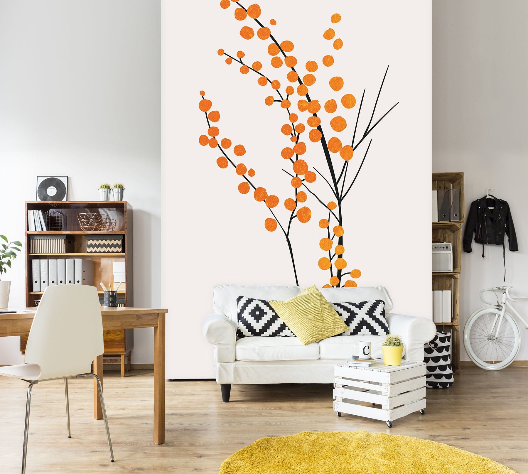 3D Golden Fruit 1538 Boris Draschoff Wall Mural Wall Murals Wallpaper AJ Wallpaper 2 