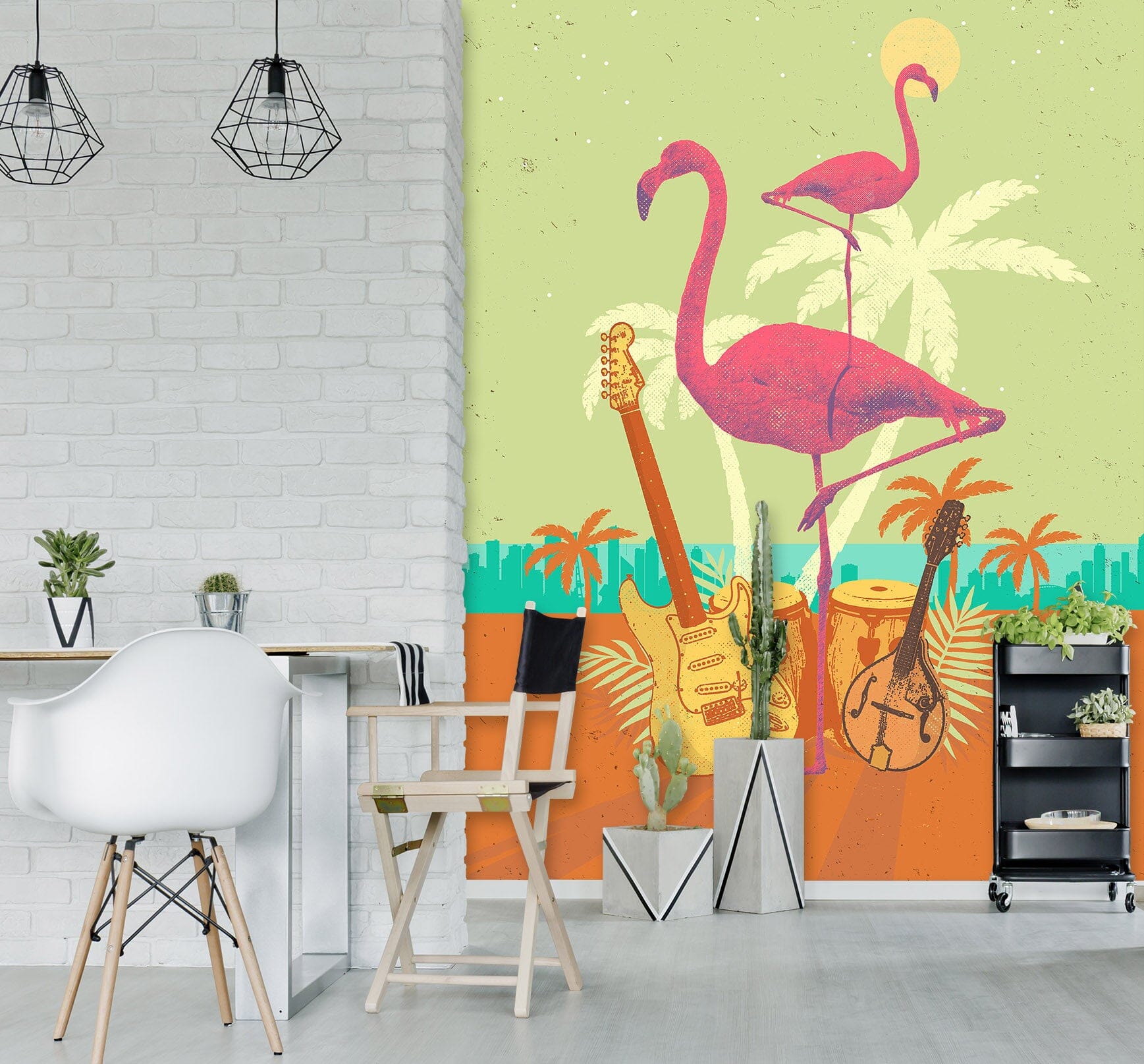 3D Tropical City 1417 Showdeer Wall Mural Wall Murals Wallpaper AJ Wallpaper 2 