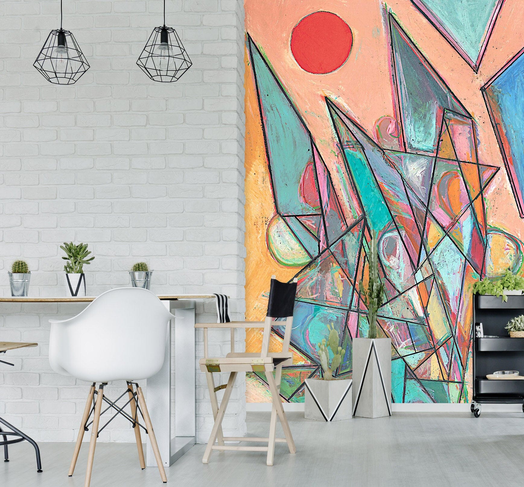 3D Abstract Forest 293 Allan P. Friedlander Wall Mural Wall Murals Wallpaper AJ Wallpaper 2 