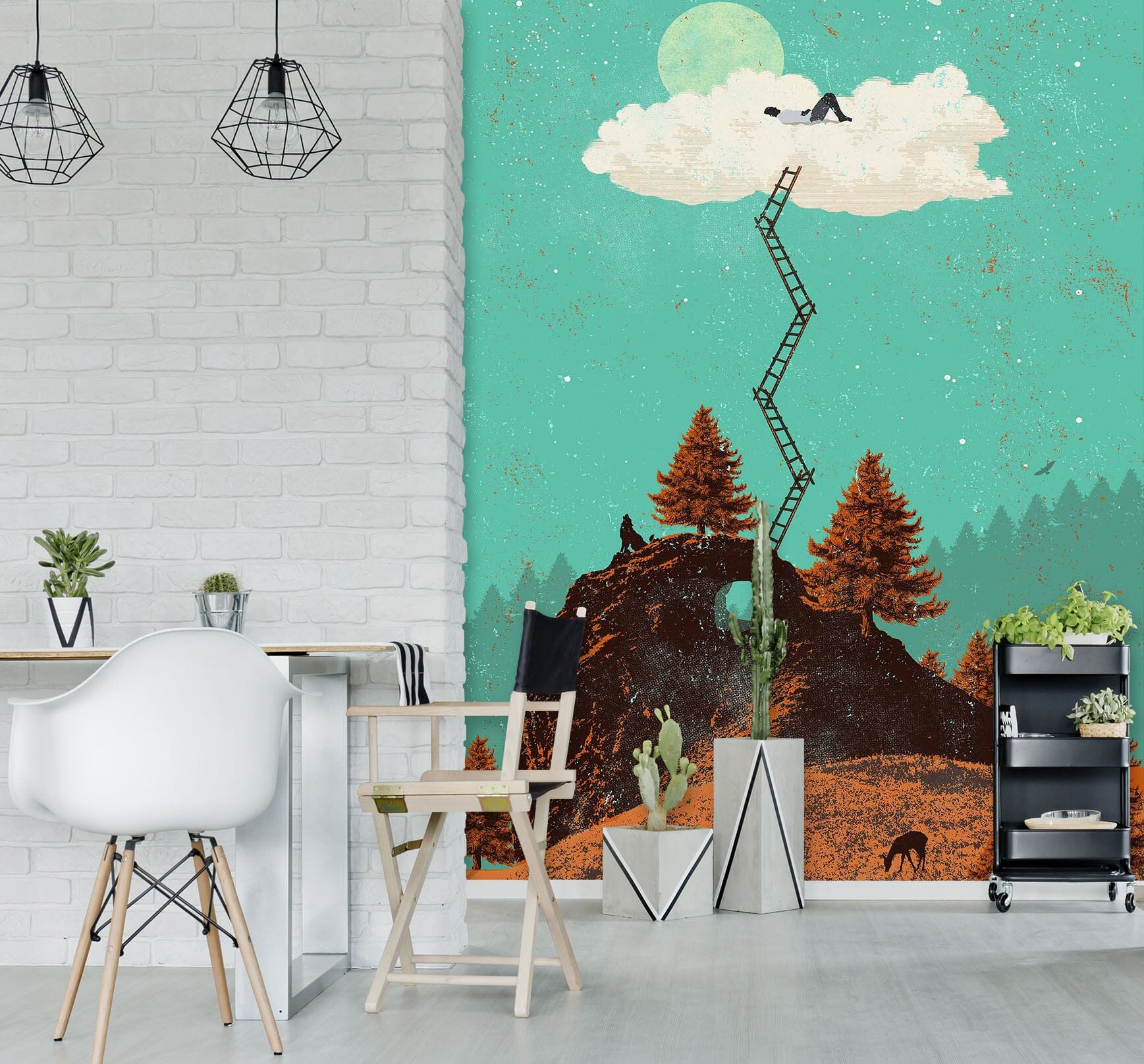 3D Dreaming 1401 Showdeer Wall Mural Wall Murals Wallpaper AJ Wallpaper 2 
