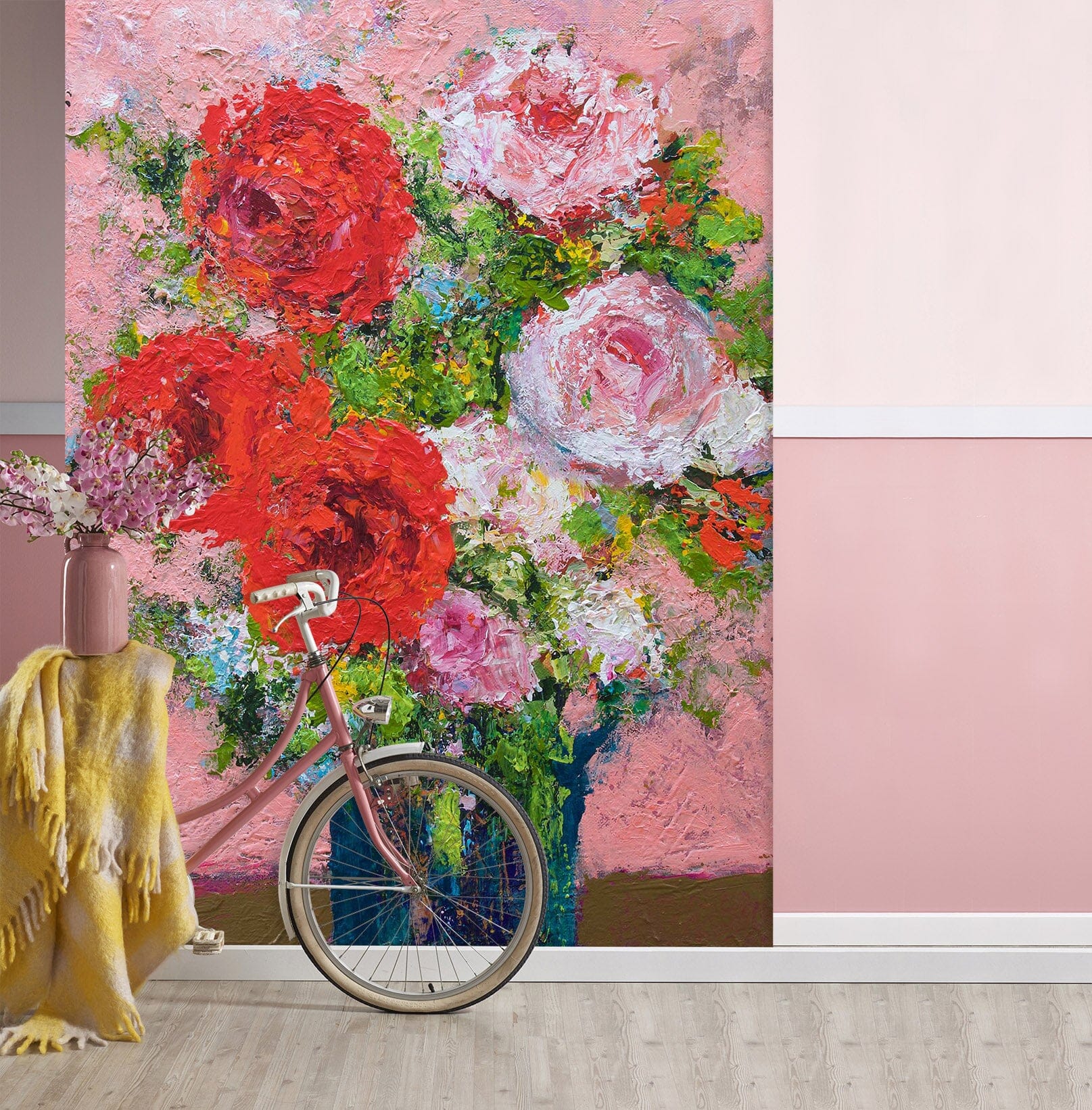 3D Beautiful Bouquet 260 Allan P. Friedlander Wall Mural Wall Murals Wallpaper AJ Wallpaper 2 