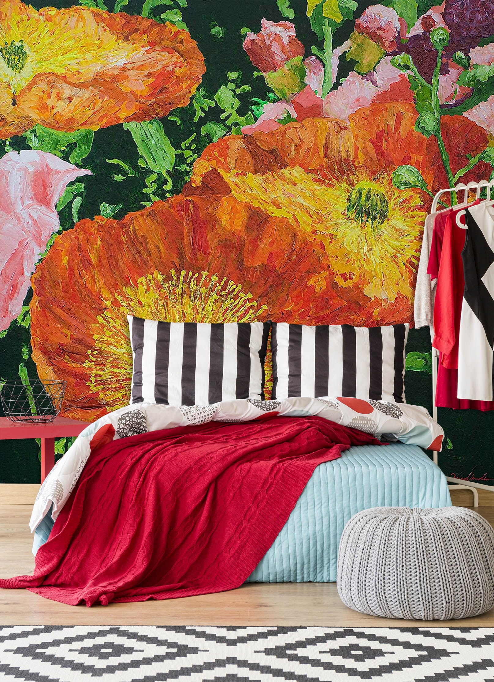 3D Summer Garden 166 Allan P. Friedlander Wall Mural Wall Murals Wallpaper AJ Wallpaper 2 