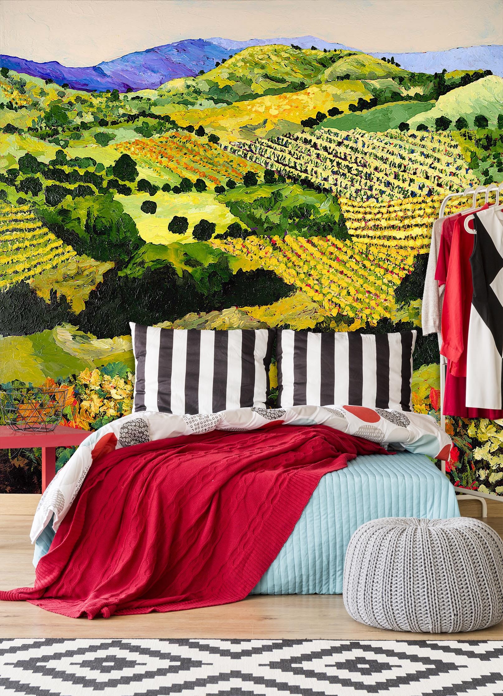 3D Autumn Valley 134 Allan P. Friedlander Wall Mural Wall Murals Wallpaper AJ Wallpaper 2 