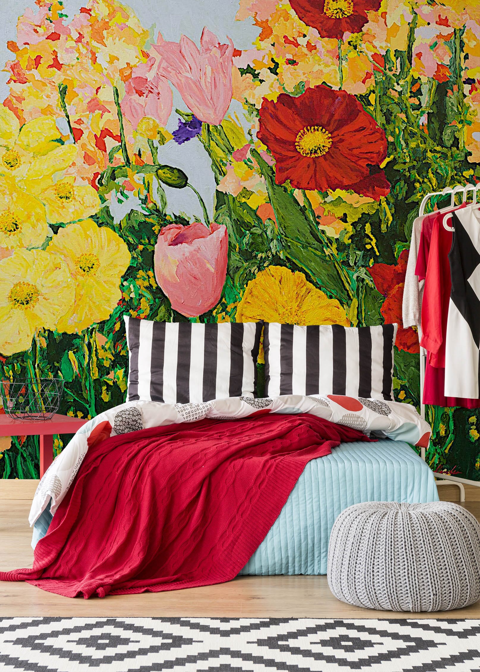 3D Wild Flowers 162 Allan P. Friedlander Wall Mural Wall Murals Wallpaper AJ Wallpaper 2 