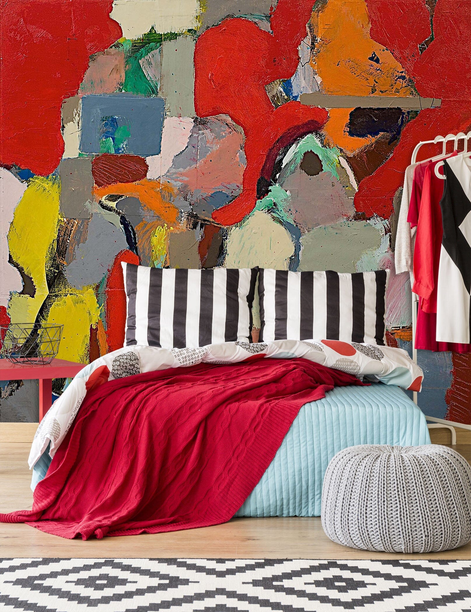 3D Red Graffiti 155 Allan P. Friedlander Wall Mural Wall Murals Wallpaper AJ Wallpaper 2 