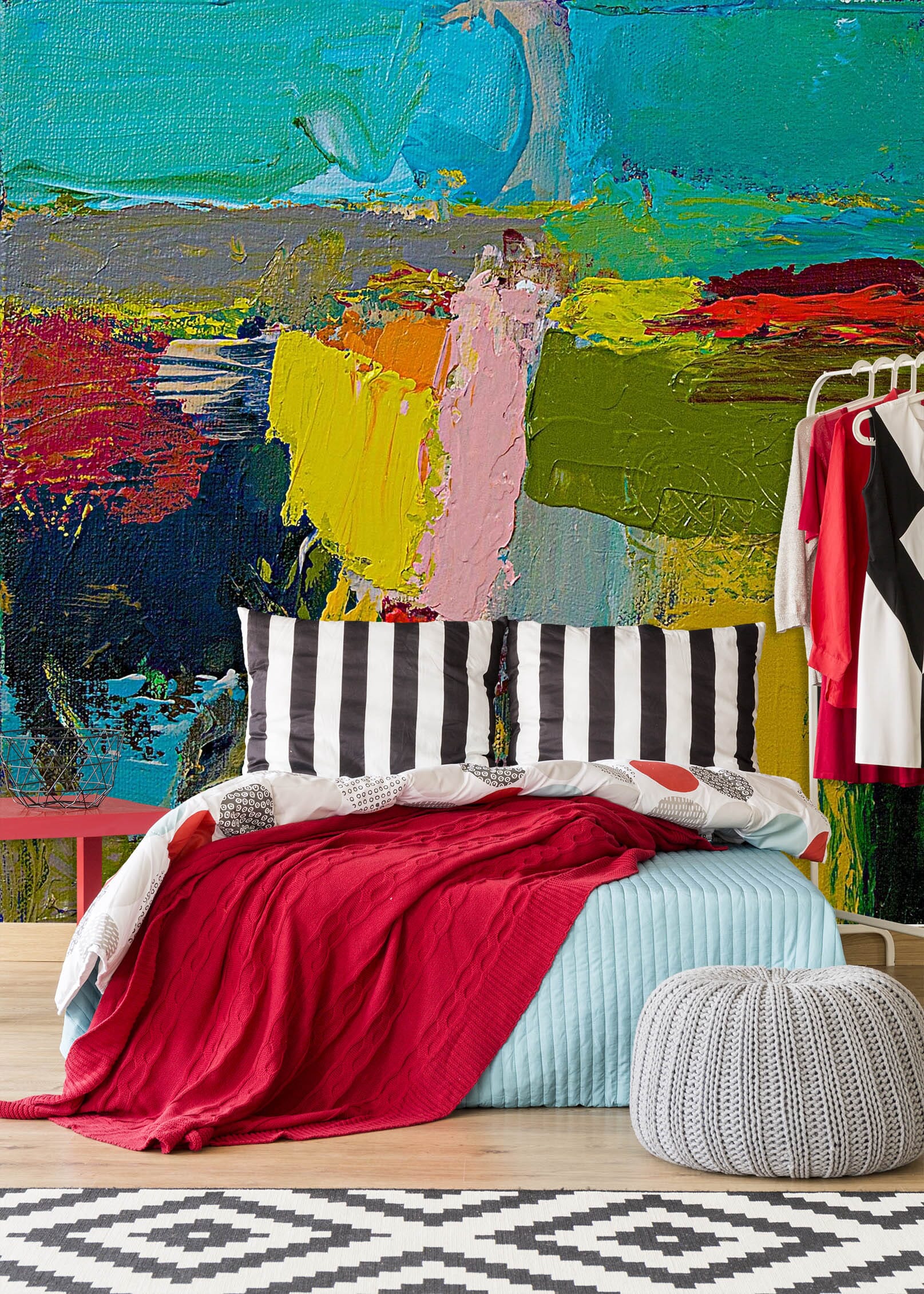 3D Colored Field 191 Allan P. Friedlander Wall Mural Wall Murals Wallpaper AJ Wallpaper 2 