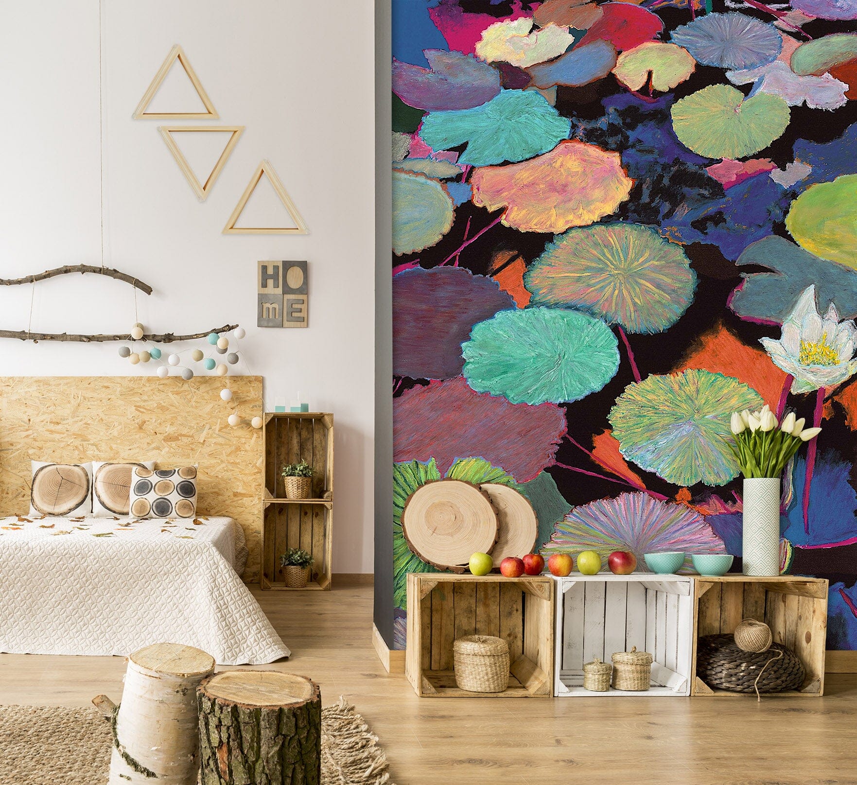 3D Lotus Bloom 289 Allan P. Friedlander Wall Mural Wall Murals Wallpaper AJ Wallpaper 2 
