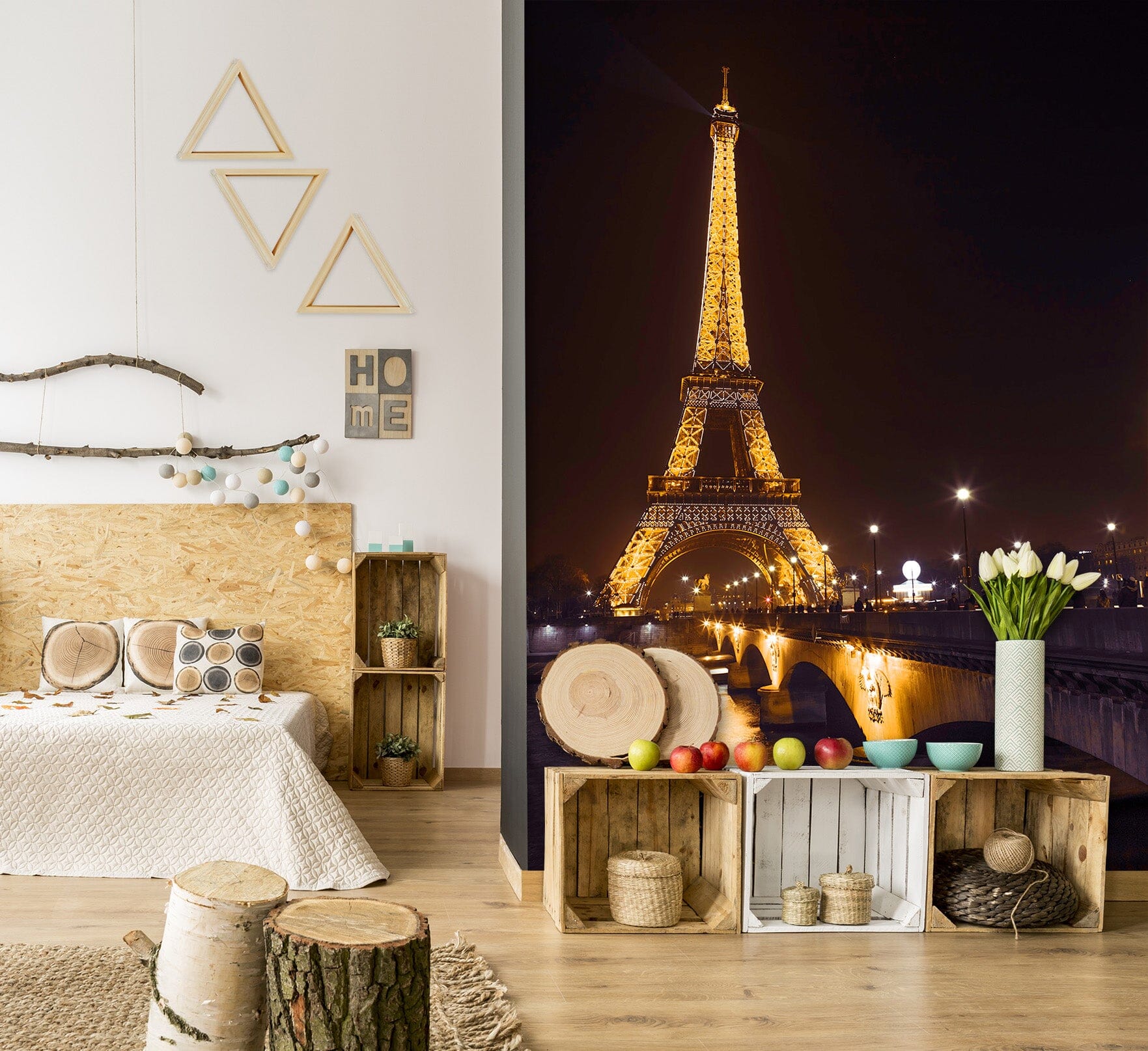 3D Eiffel In The Night 1399 Assaf Frank Wall Mural Wall Murals Wallpaper AJ Wallpaper 2 