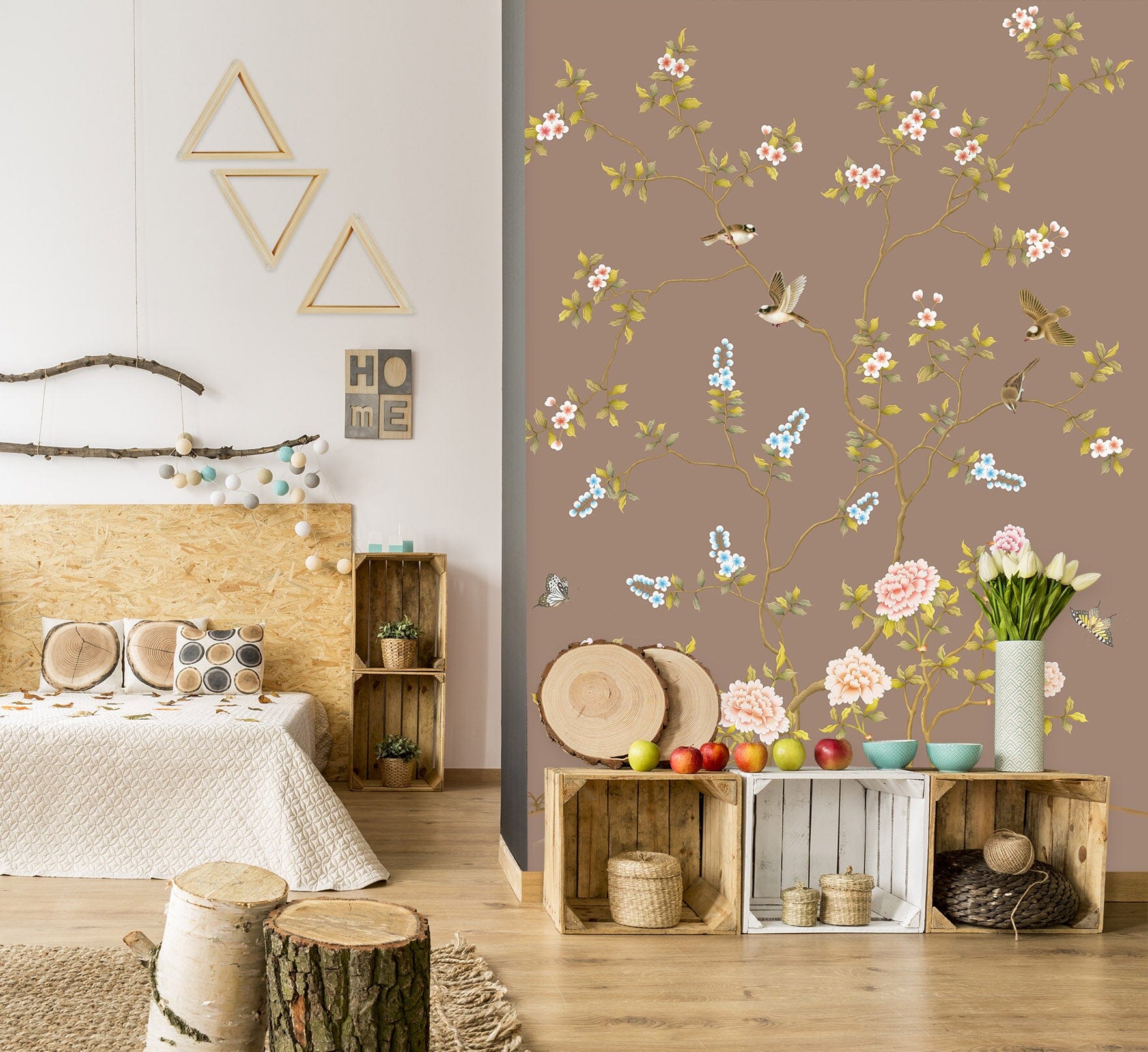 3D Bird Chinese Pattern 1638 Wall Murals Wallpaper AJ Wallpaper 2 