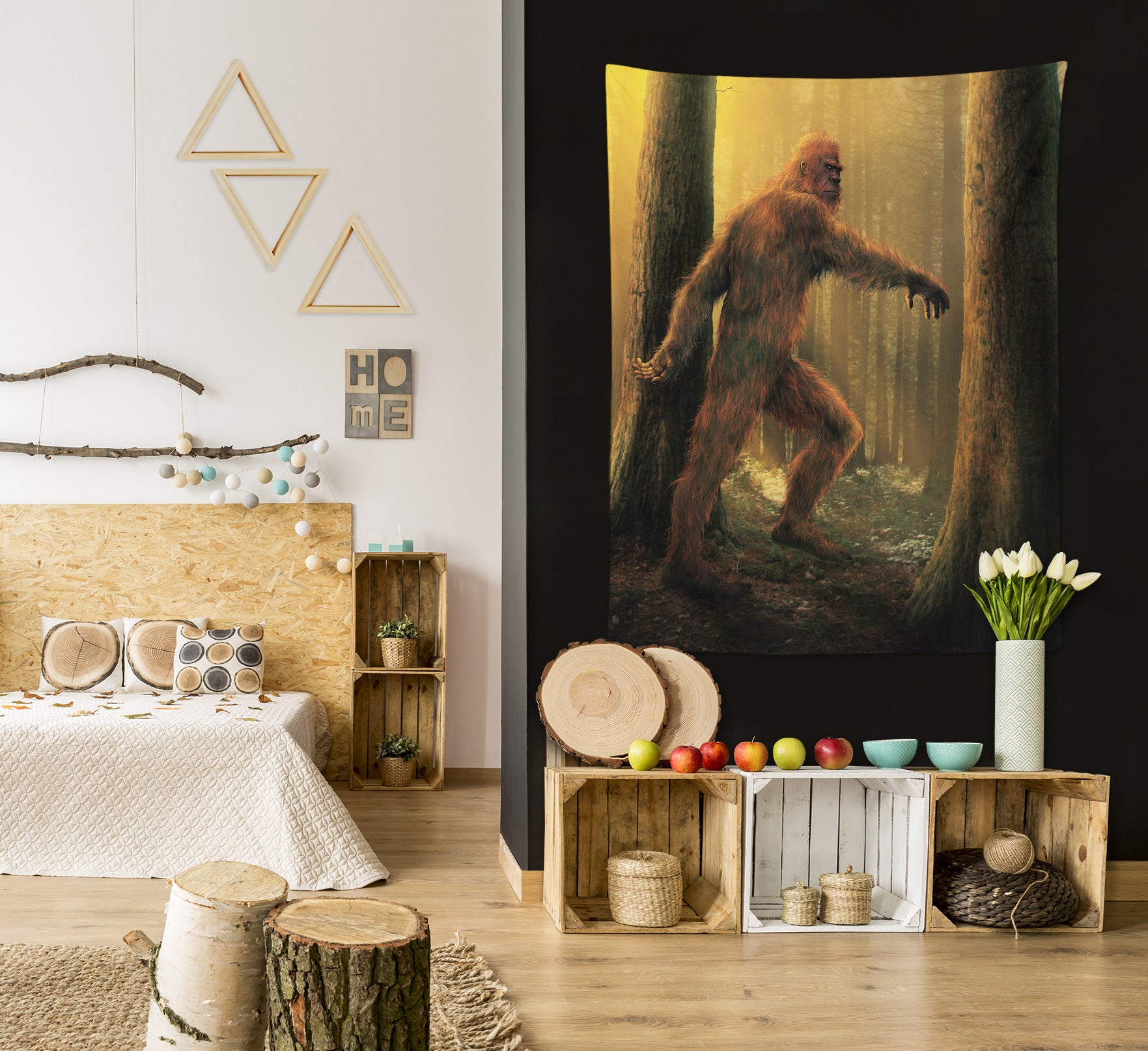 3D Ape-Man 116209 Vincent Tapestry Hanging Cloth Hang