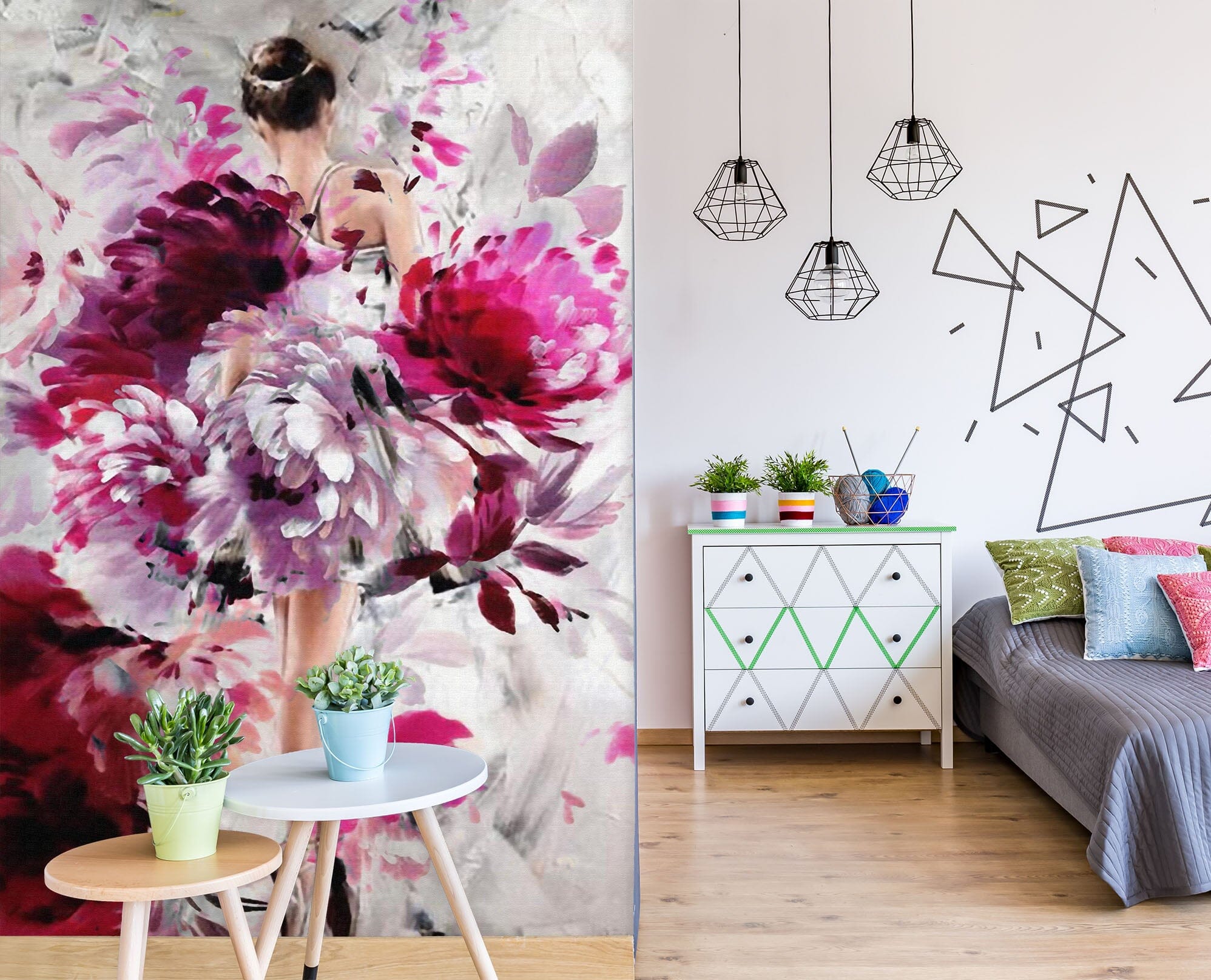 3D Pink Peony 161 Wall Murals Wallpaper AJ Wallpaper 2 