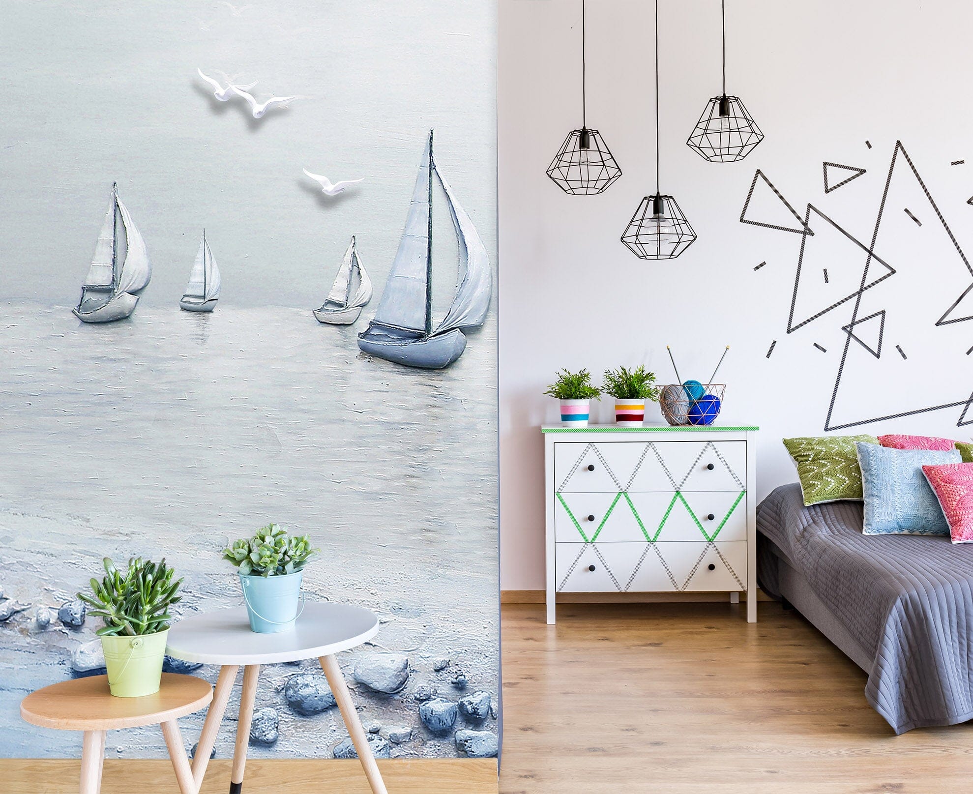 3D Sea Cruise 065 Wall Murals Wallpaper AJ Wallpaper 2 