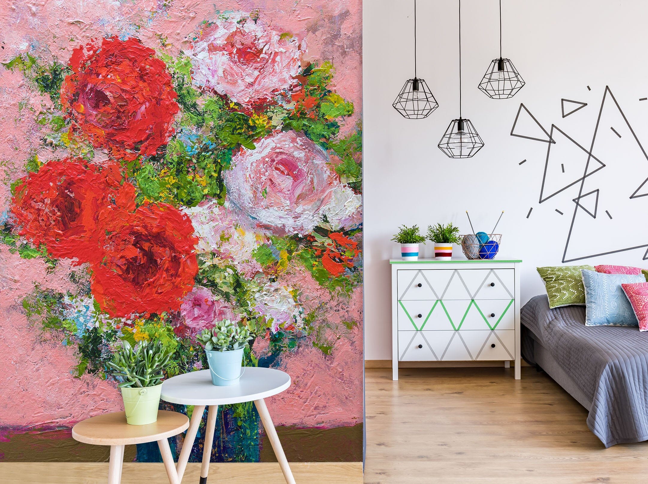 3D Beautiful Bouquet 260 Allan P. Friedlander Wall Mural Wall Murals Wallpaper AJ Wallpaper 2 