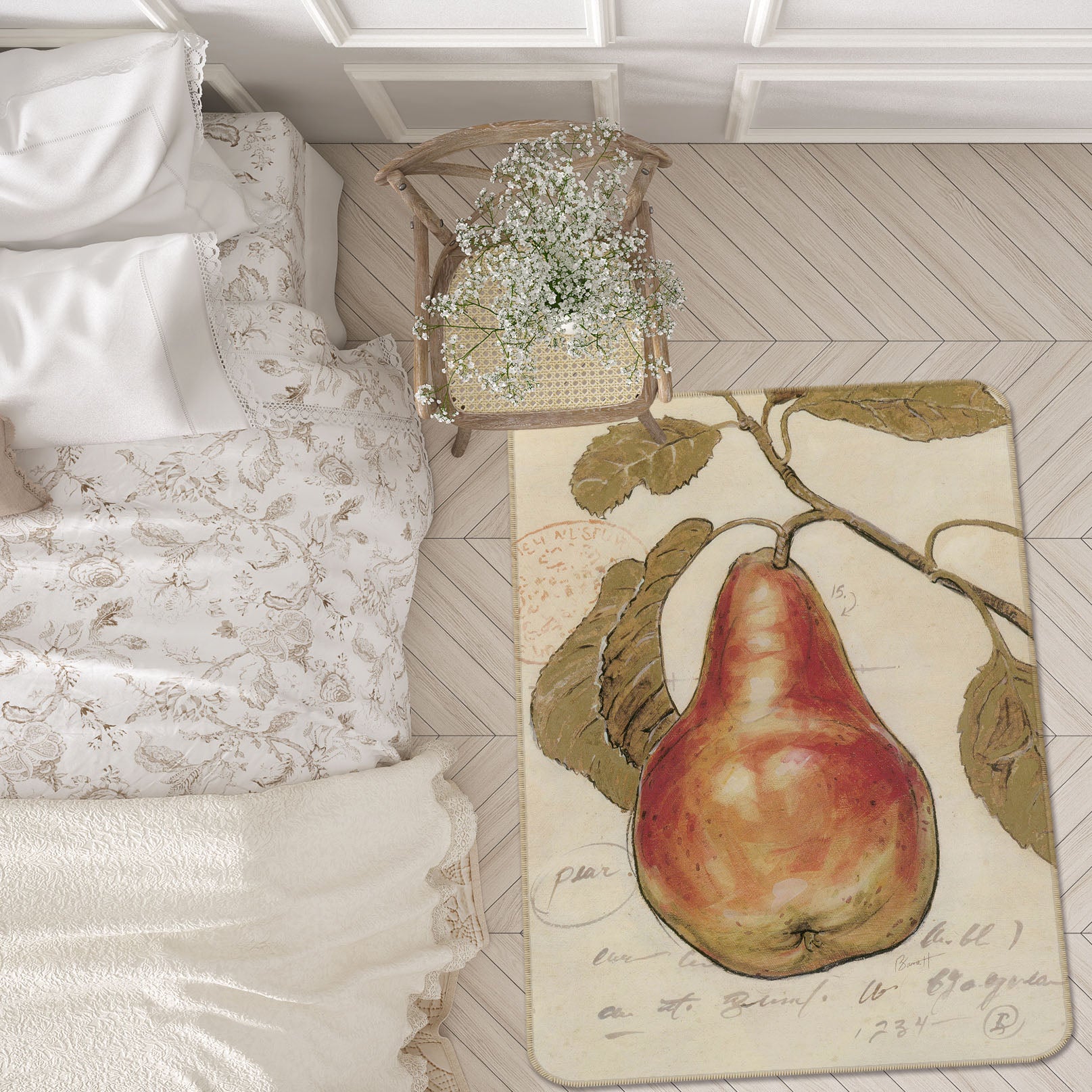 3D Pear 32175 Non Slip Rug Mat