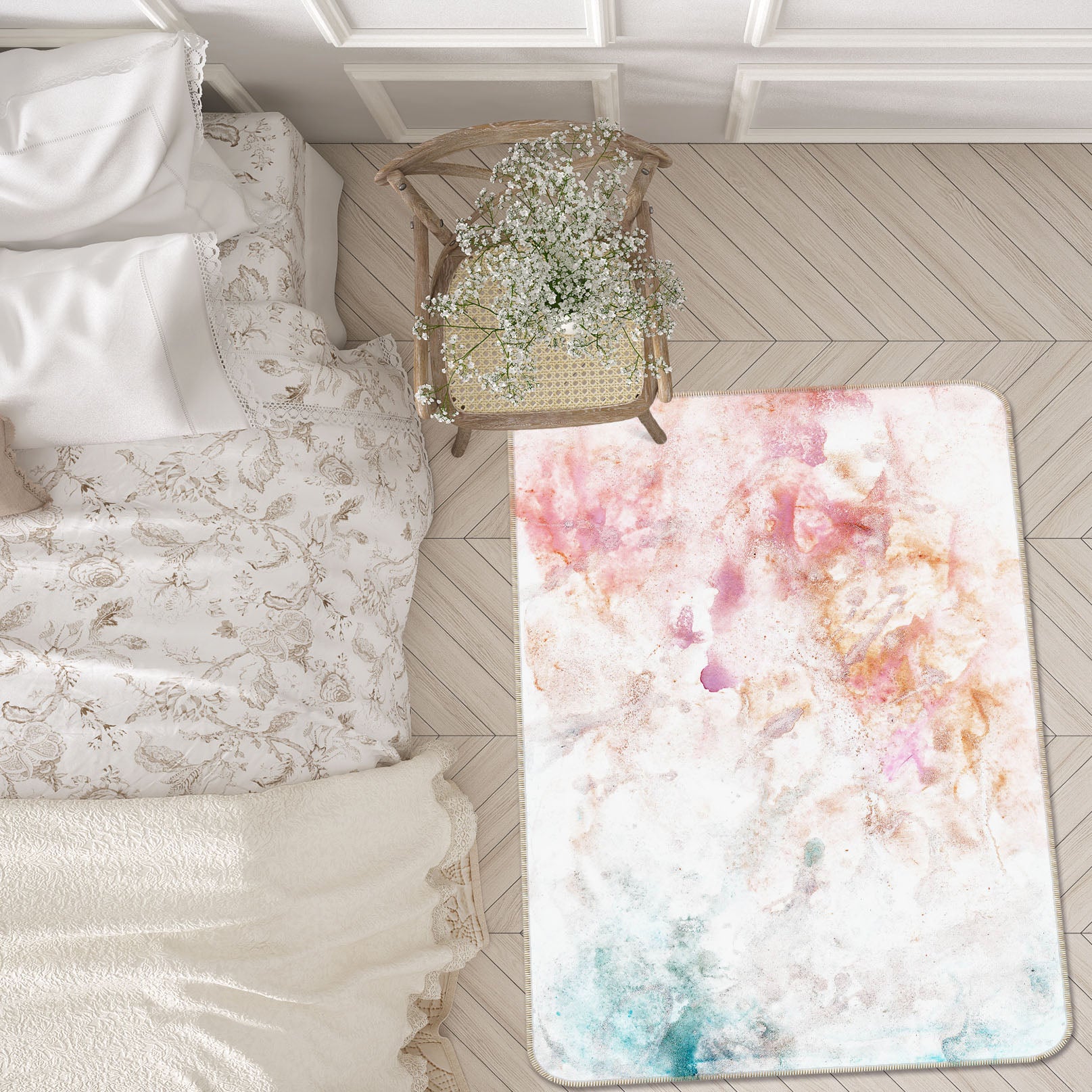 3D Pattern 27152 Non Slip Rug Mat