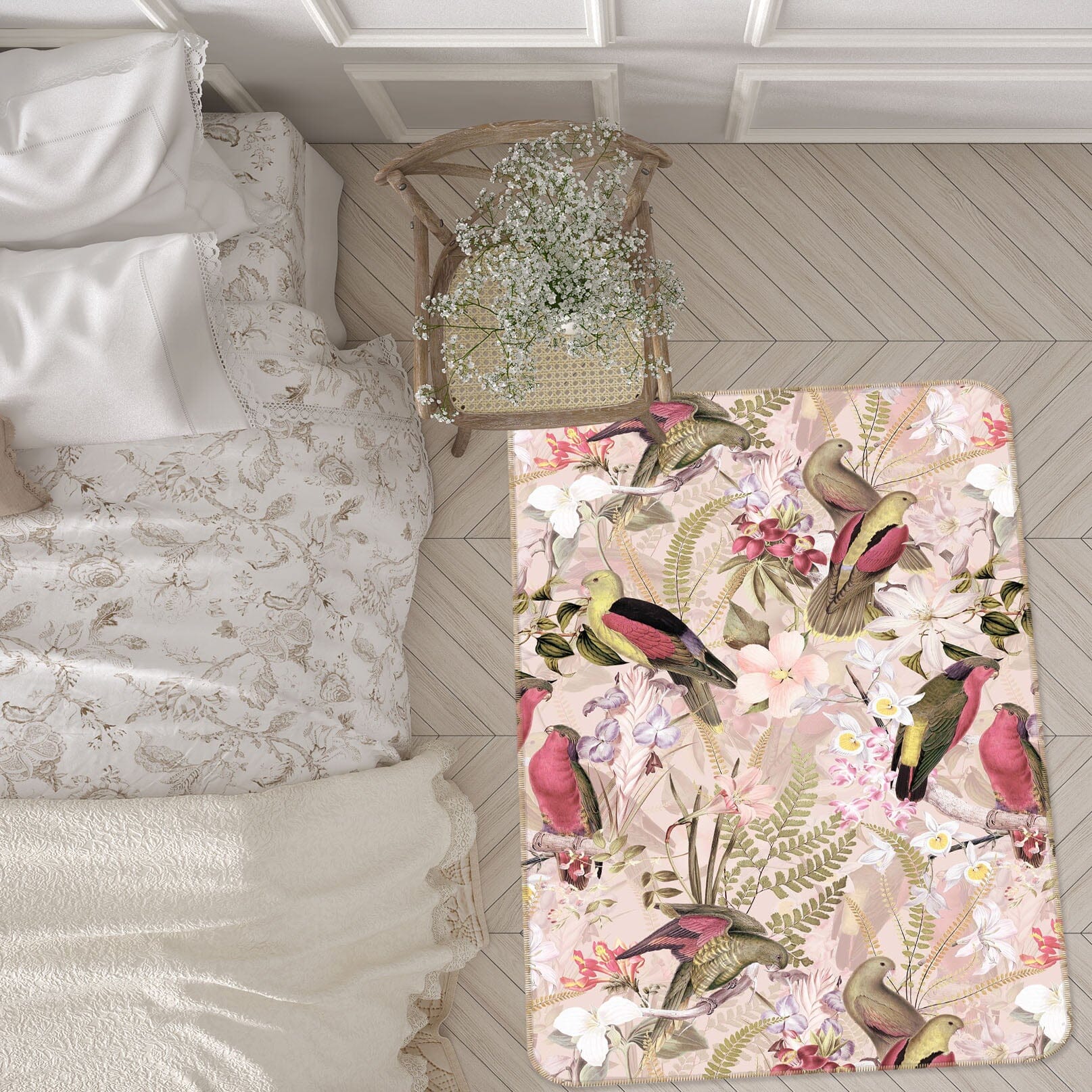 3D Romantic Pink 178 Uta Naumann Rug Non Slip Rug Mat Mat AJ Creativity Home 