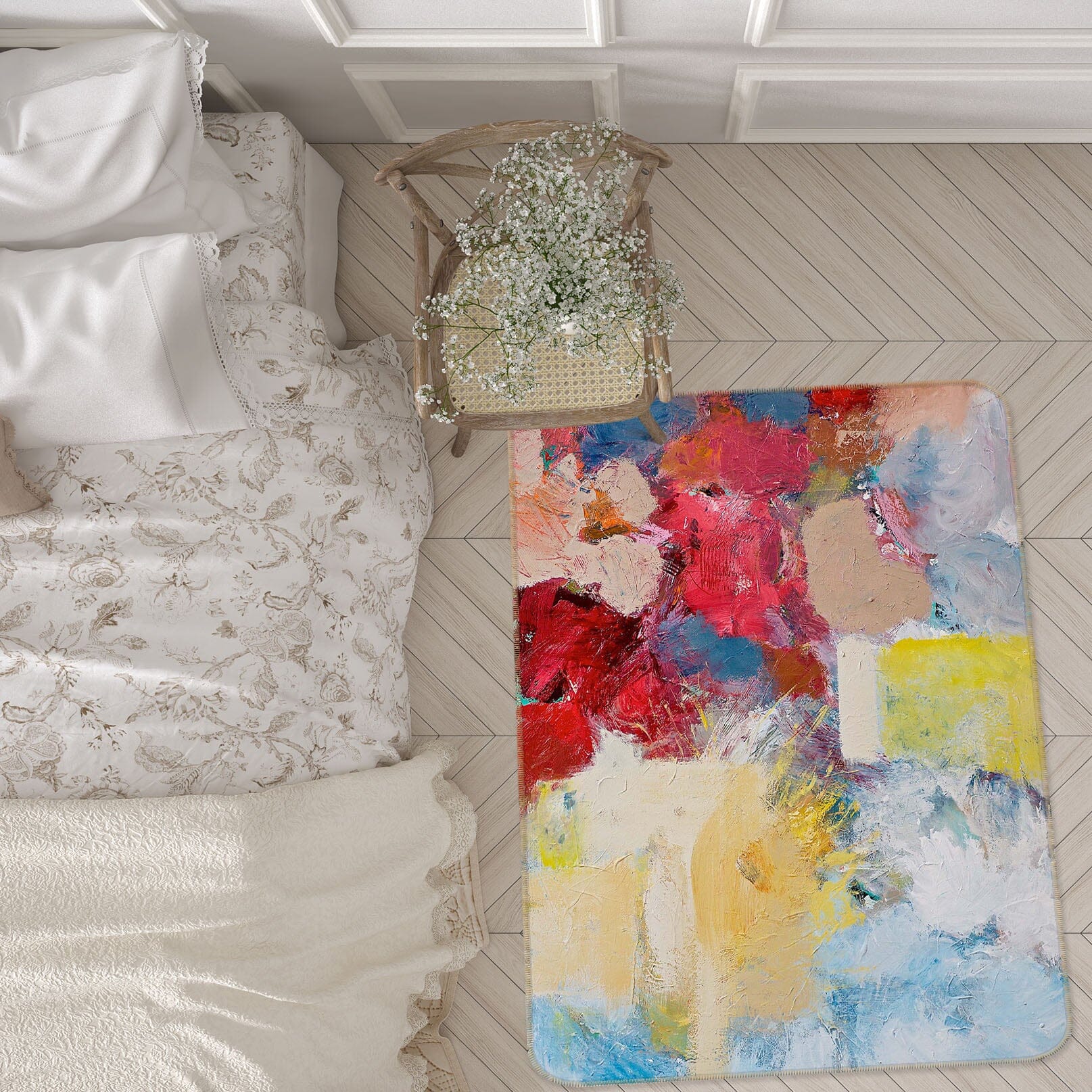 3D Color Graffiti 3001 Allan P. Friedlander Rug Non Slip Rug Mat Mat AJ Creativity Home 