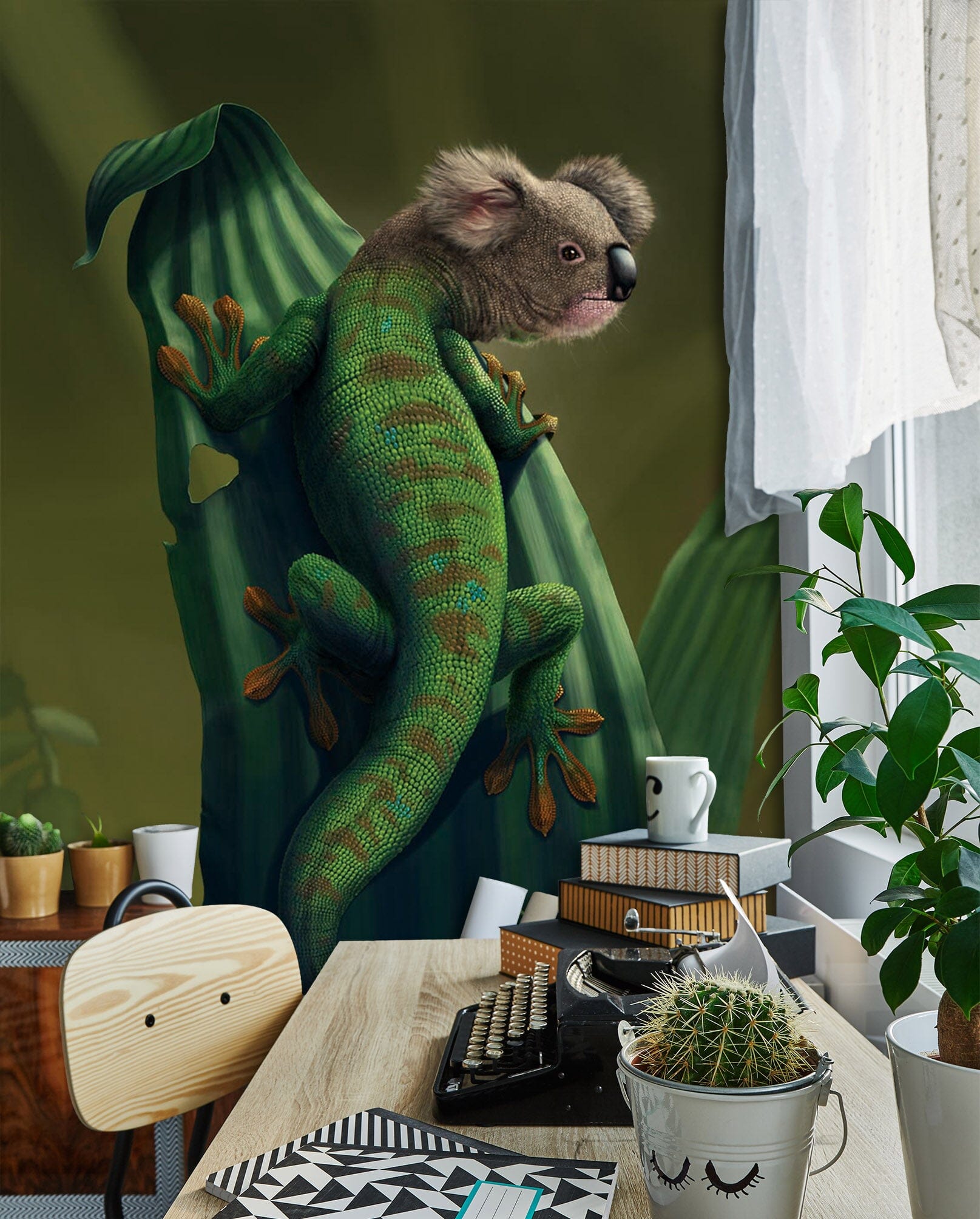 3D Gekoala 1514 Wall Murals Exclusive Designer Vincent Wallpaper AJ Wallpaper 2 