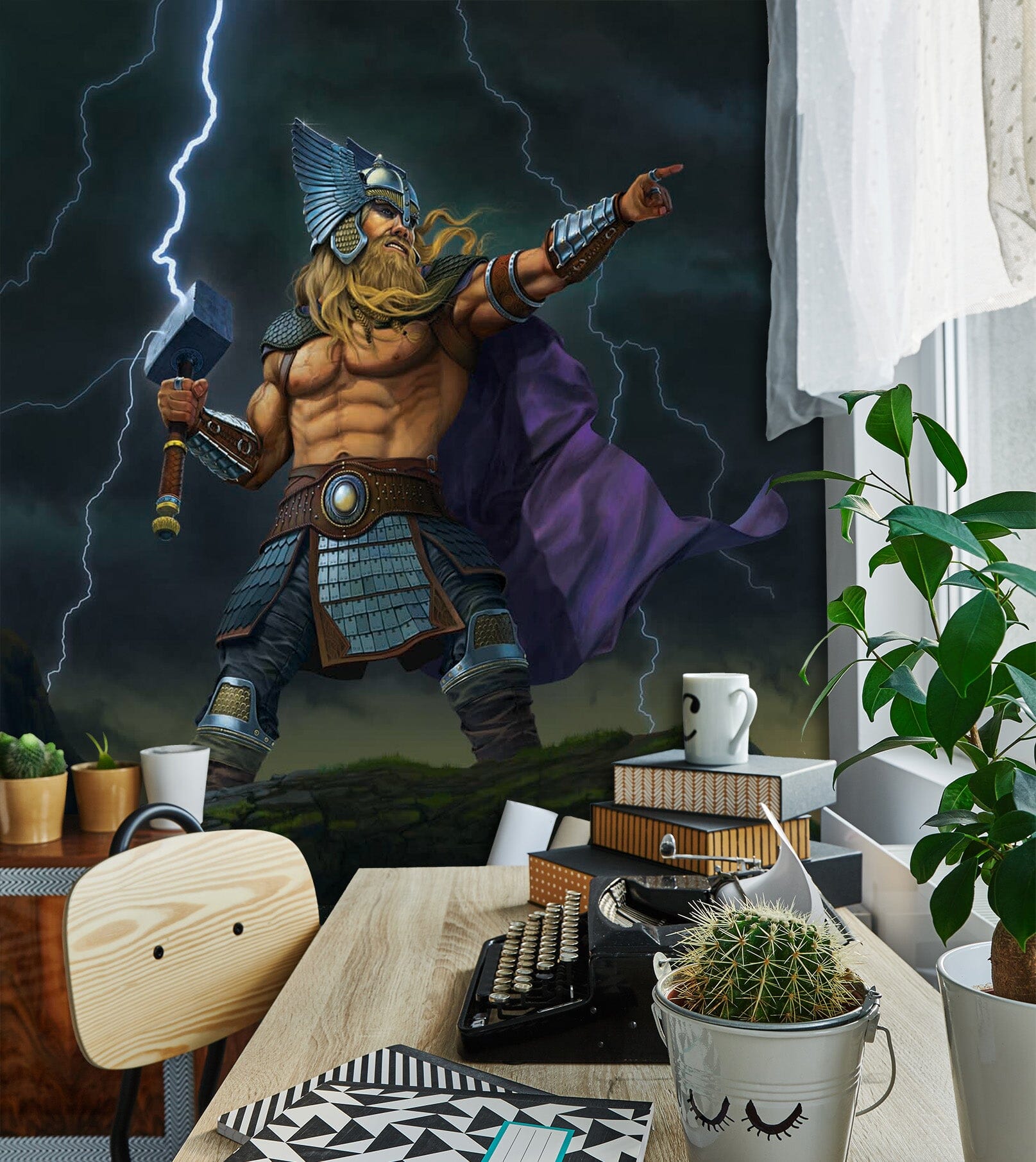 3D Robot 1557 Wall Murals Exclusive Designer Vincent Wallpaper AJ Wallpaper 2 