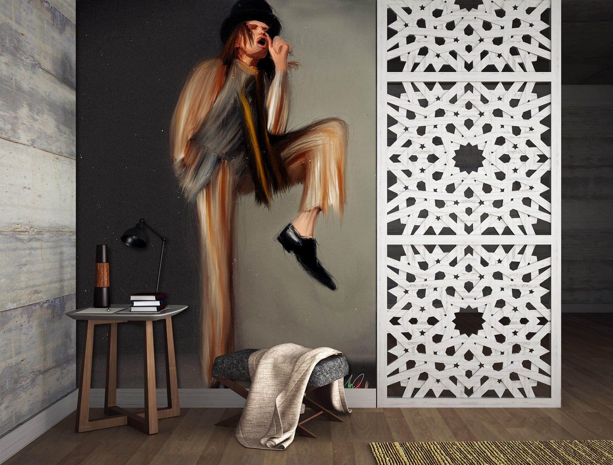 3D Mad Hatter 1408 Marco Cavazzana Wall Mural Wall Murals Wallpaper AJ Wallpaper 2 