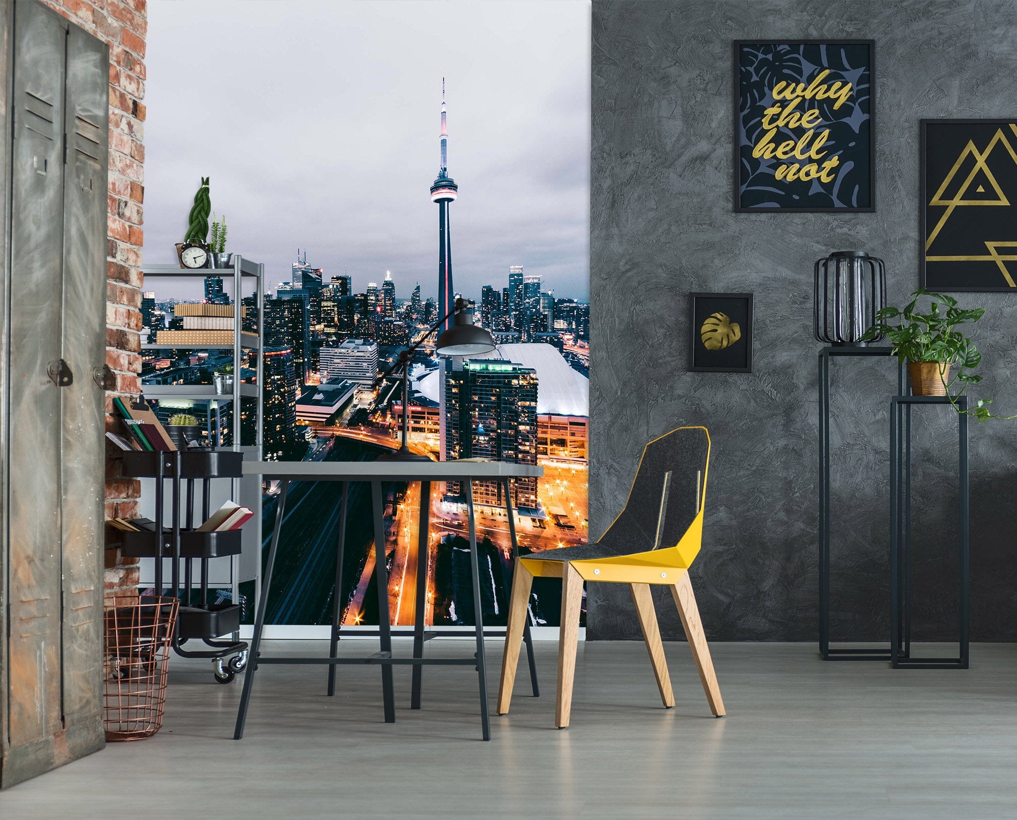 3D City Lights 2090 Wall Murals Wallpaper AJ Wallpaper 2 