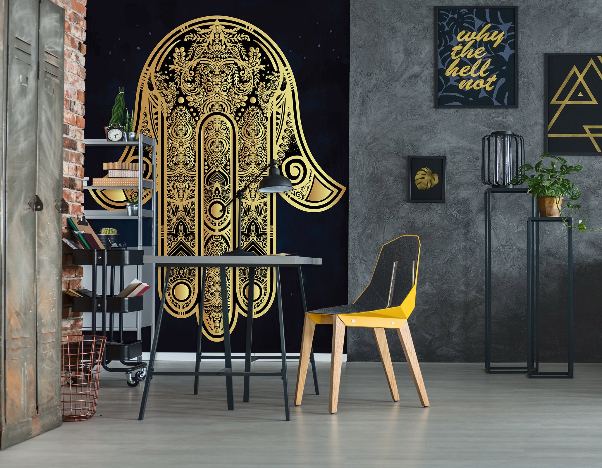 3D Hand Of Fatima 58104 Wall Murals